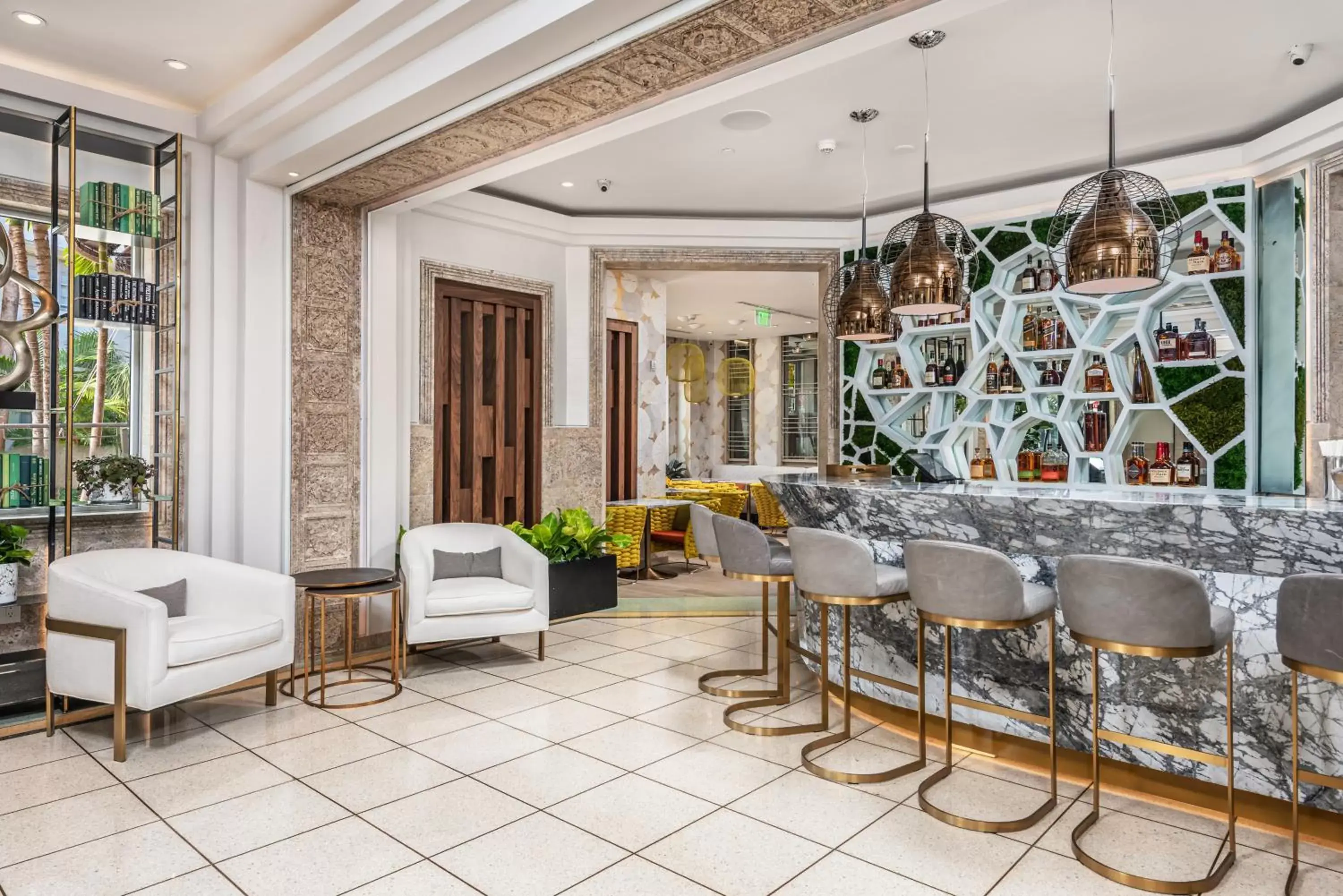 Lounge or bar, Lobby/Reception in Lennox Miami Beach