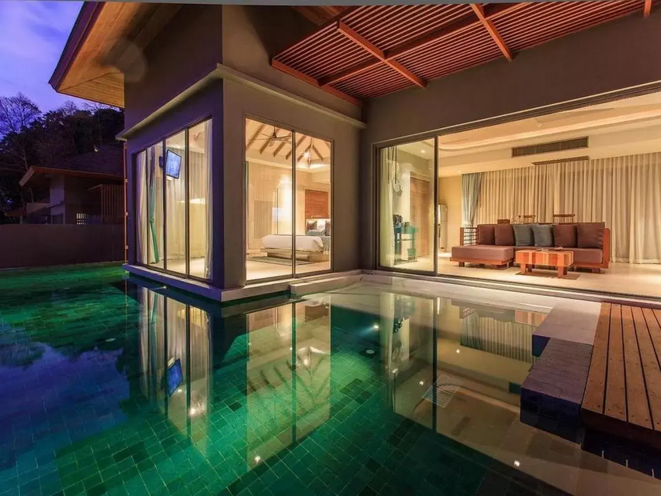 Living room, Swimming Pool in Kalima Resort and Spa - SHA Extra Plus