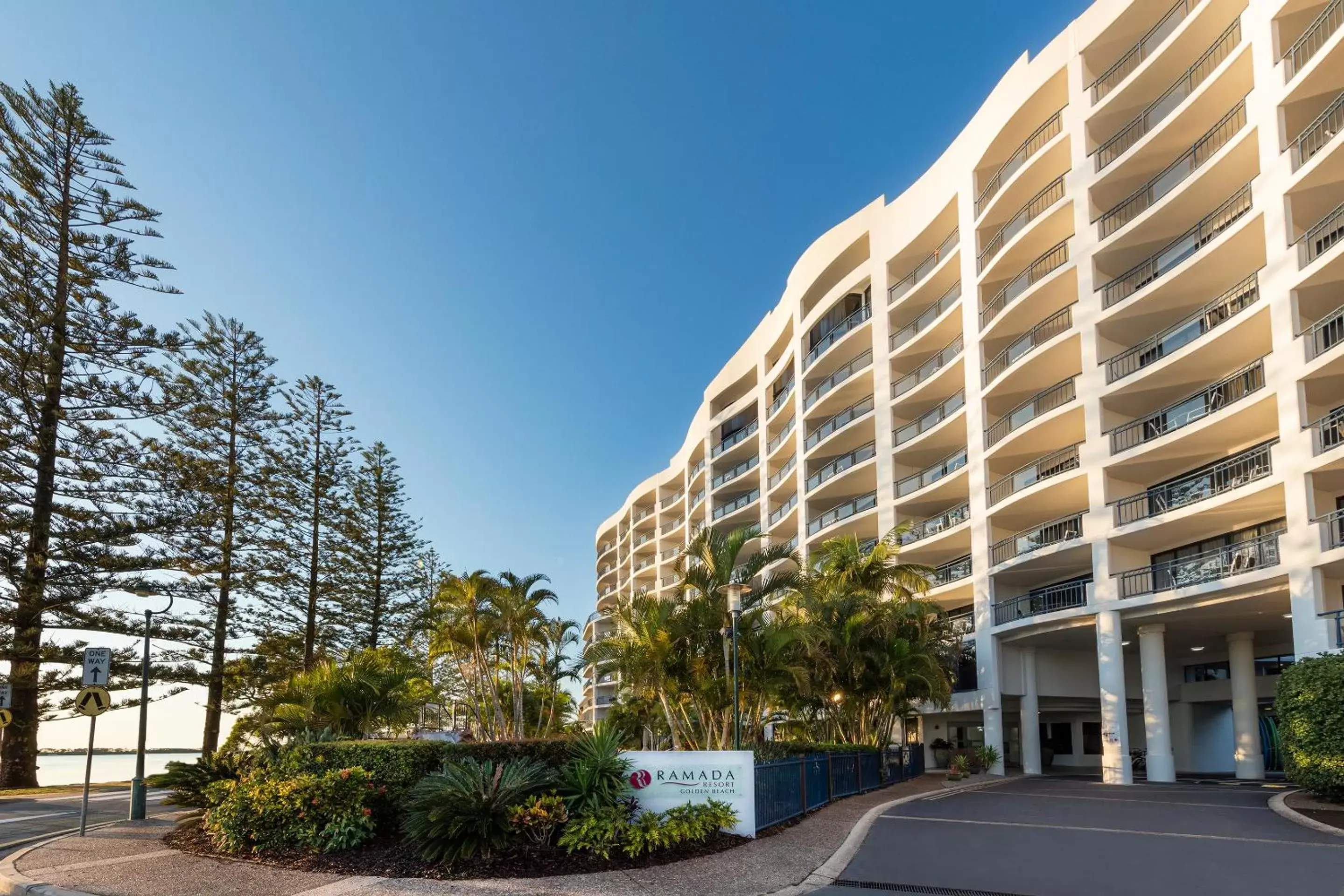 Facade/entrance, Property Building in Ramada Resort by Wyndham Golden Beach