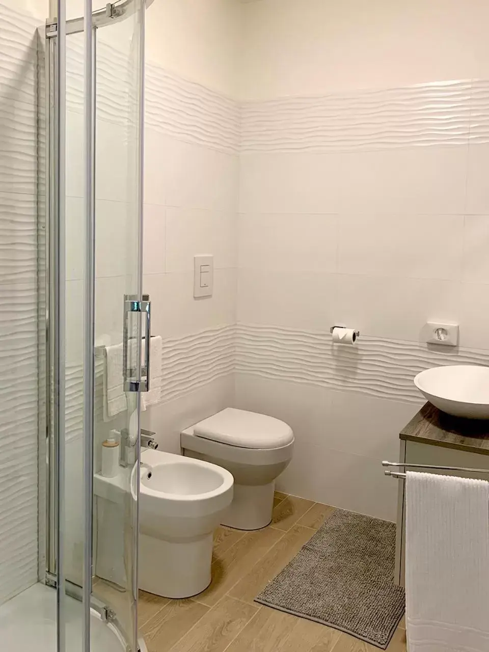 Toilet, Bathroom in B&B Villa Paradiso