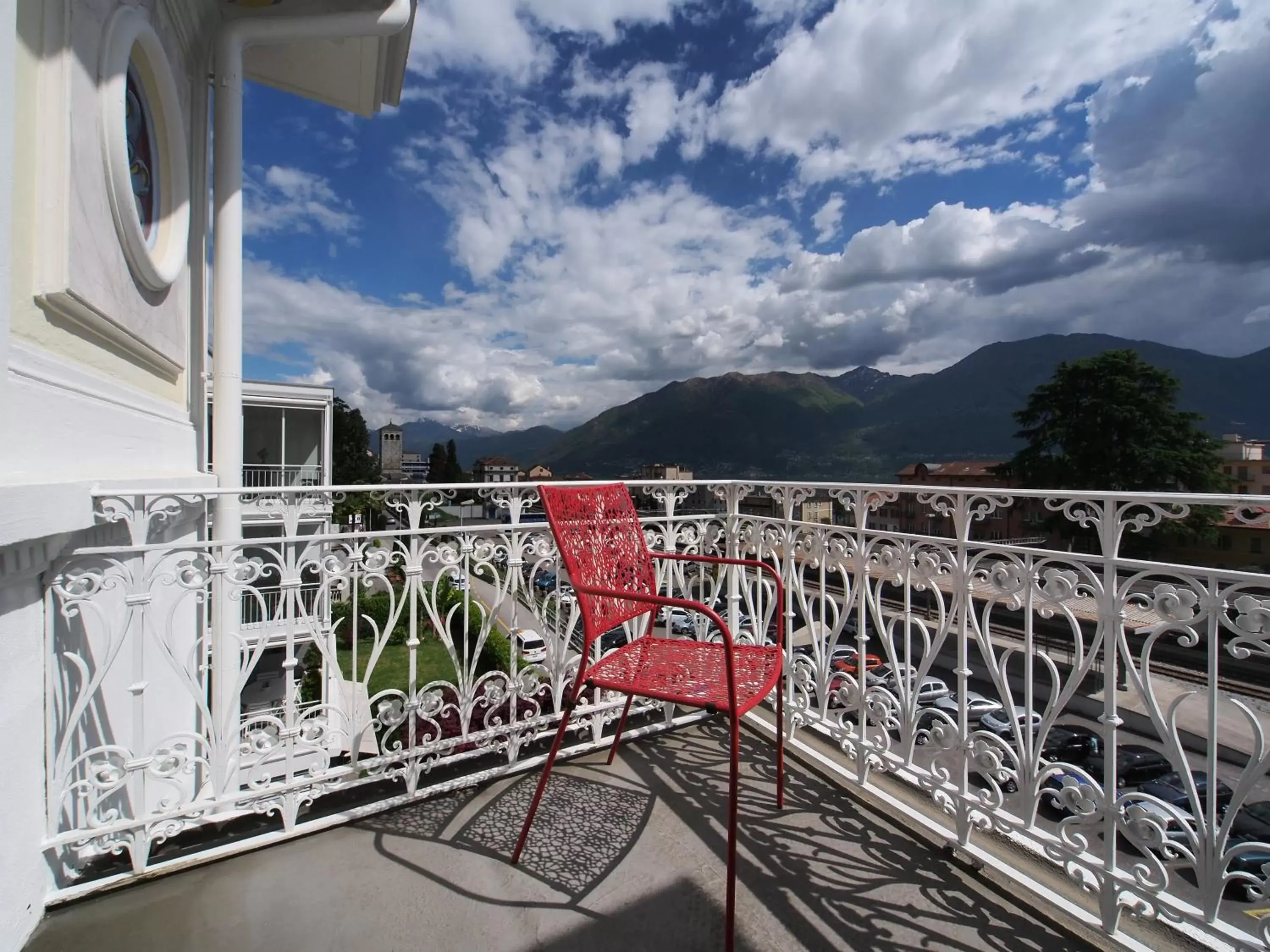 View (from property/room), Balcony/Terrace in Hotel Rio Garni
