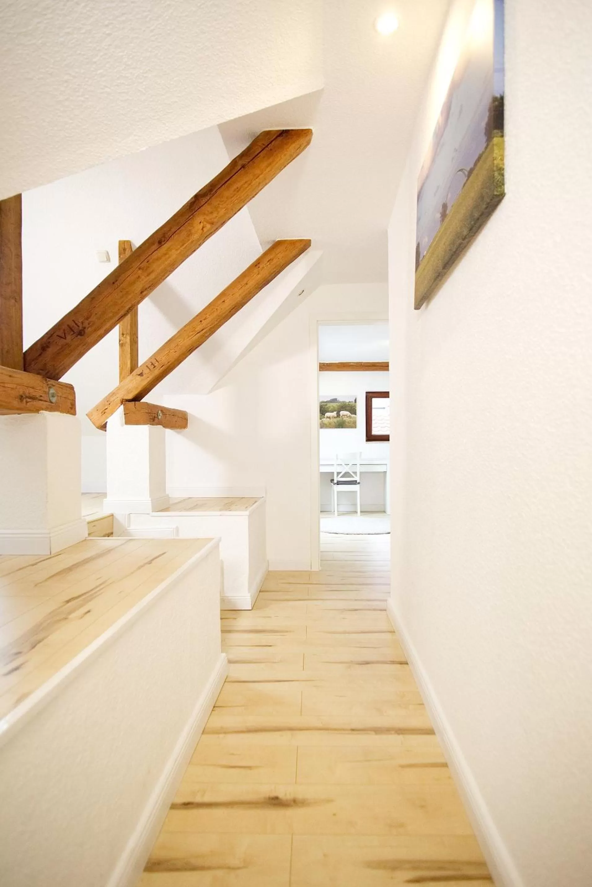 Bed in Pfannkuchenhaus Fehmarn