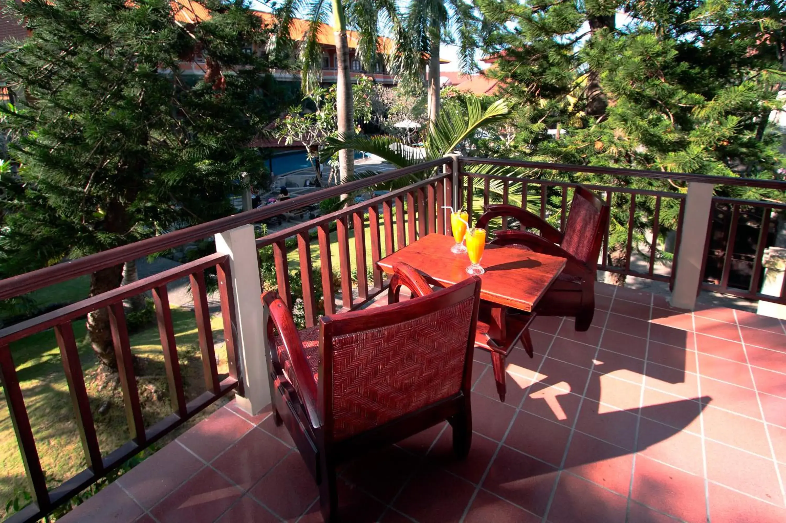 Balcony/Terrace in Adi Dharma Hotel Kuta