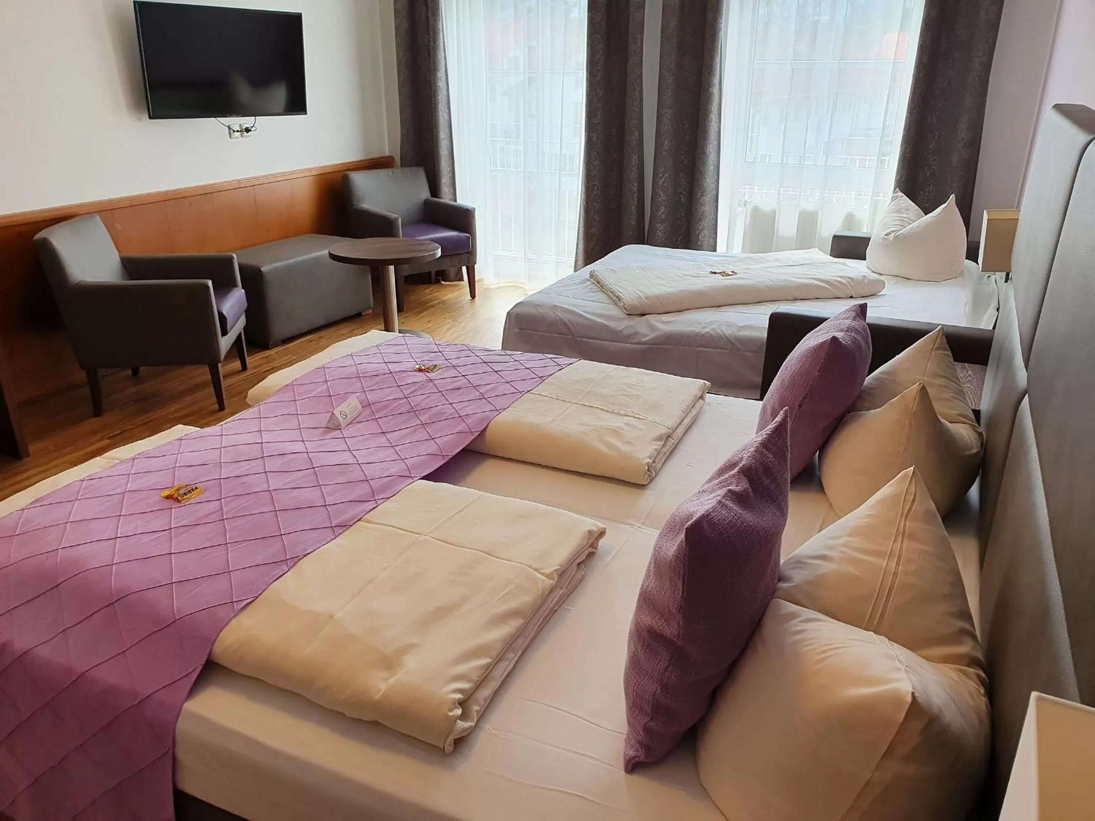 Photo of the whole room, Bed in Boutique Hotel Beckenlehner