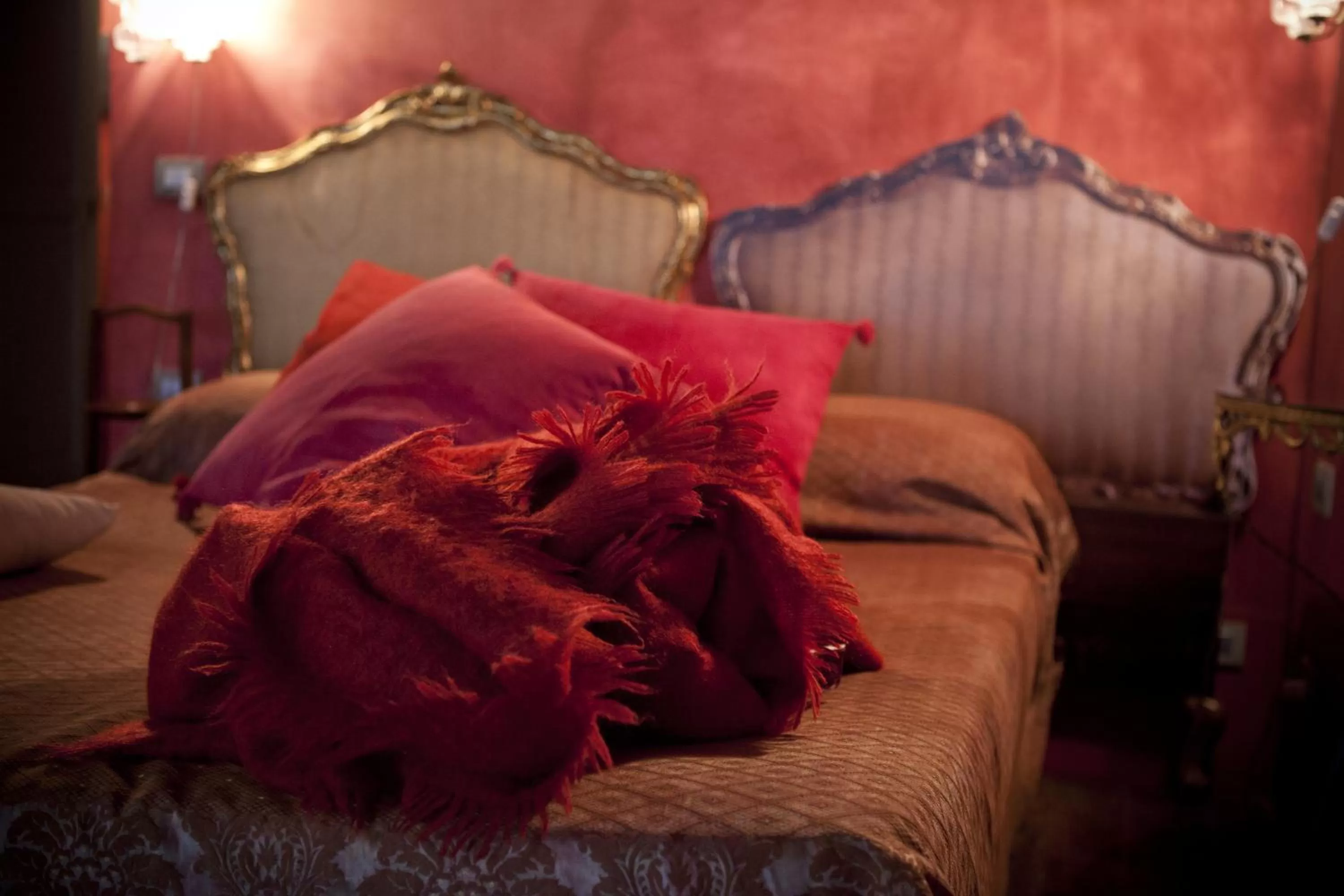 Bed in Locanda Al Cappello