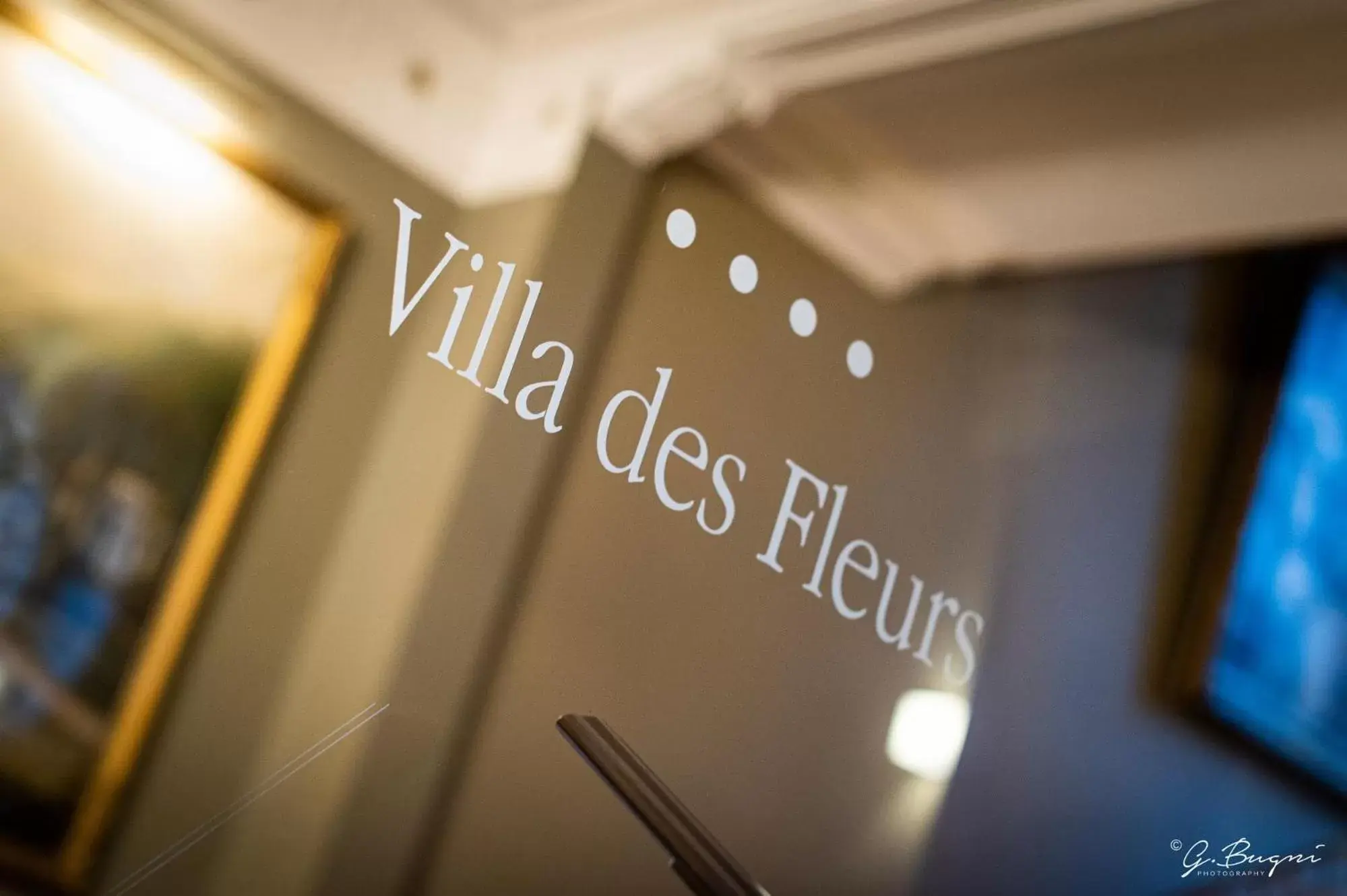 Decorative detail, Property Logo/Sign in La Villa des Fleurs