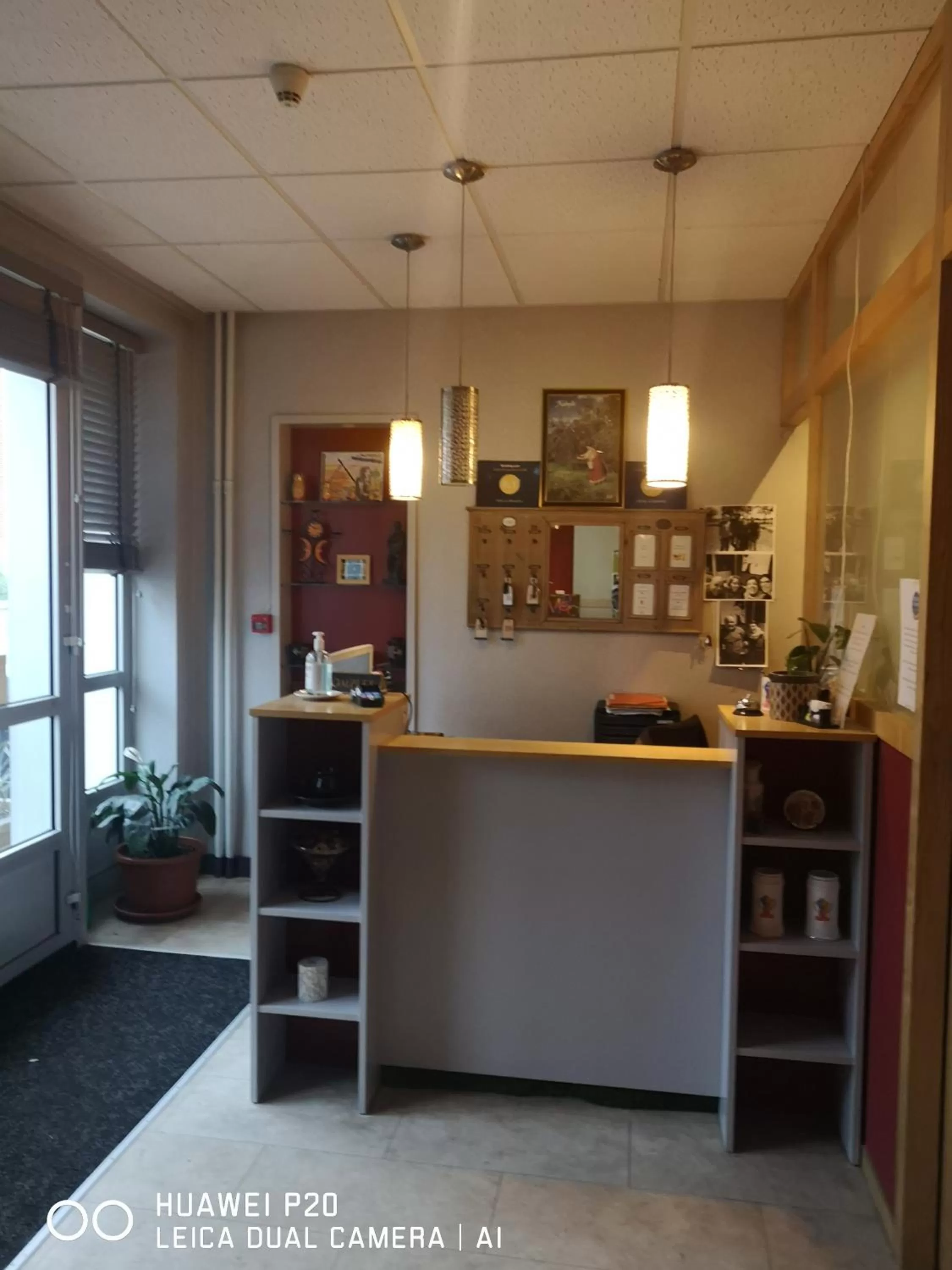 Lobby or reception in Hôtel Le Memphis