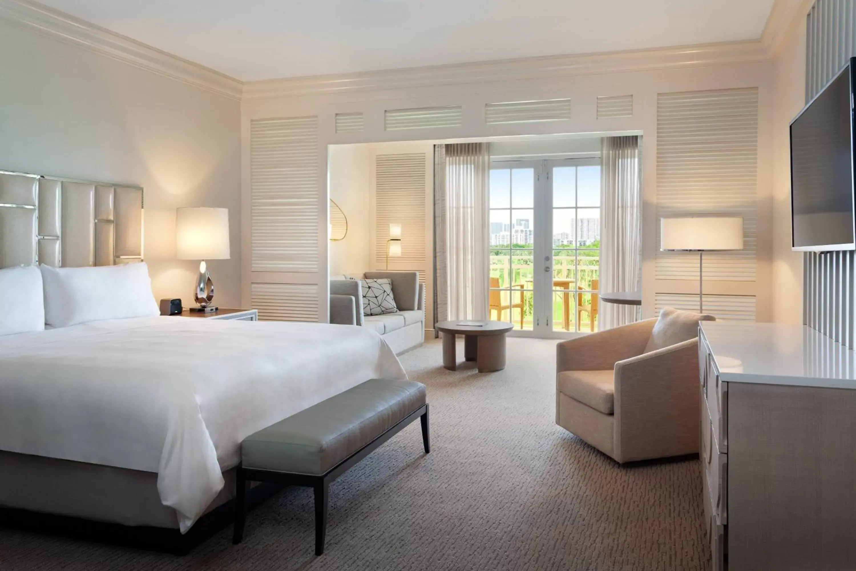 Bedroom in JW Marriott Miami Turnberry Resort & Spa