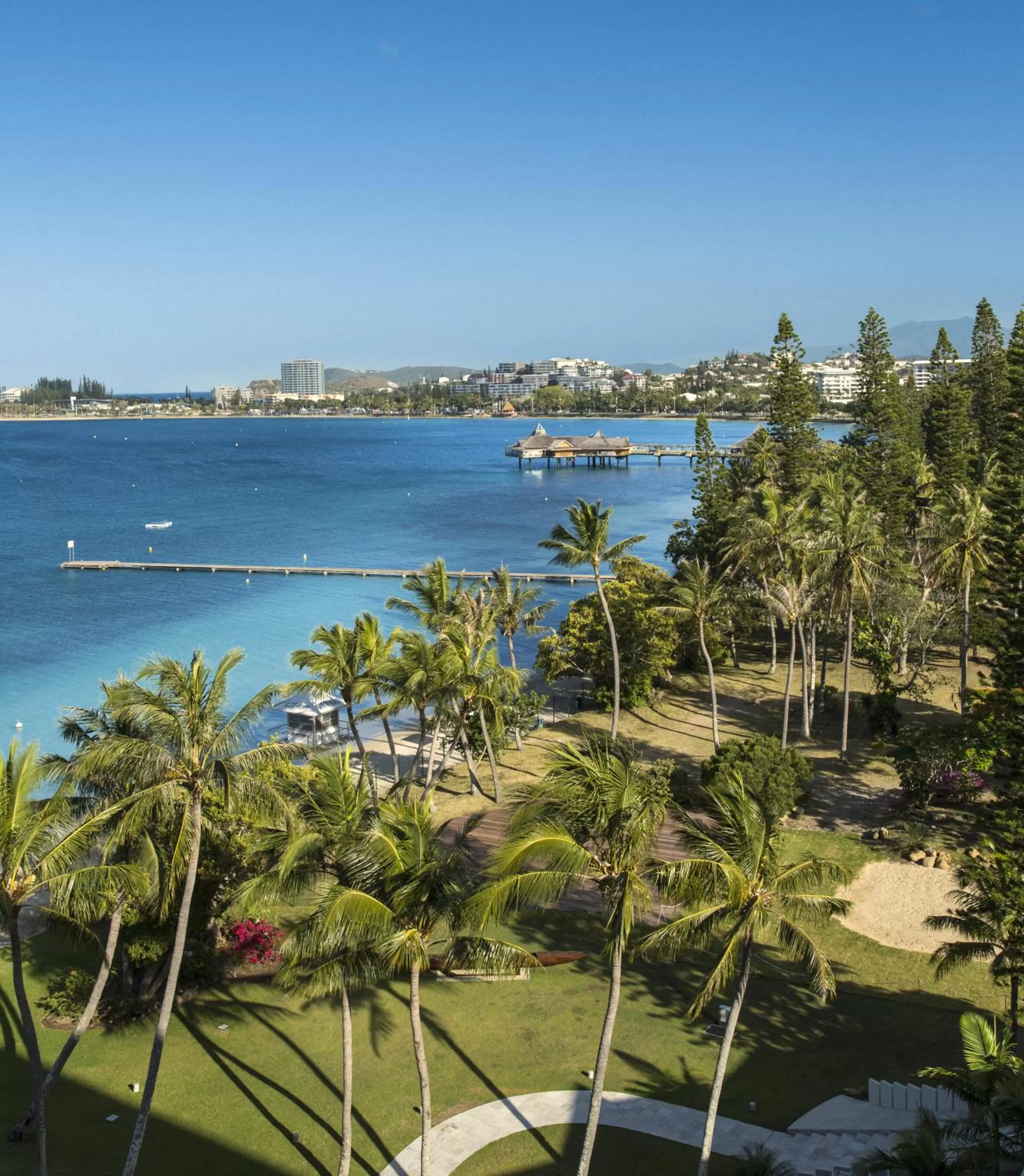Beach in Chateau Royal Beach Resort & Spa, Noumea
