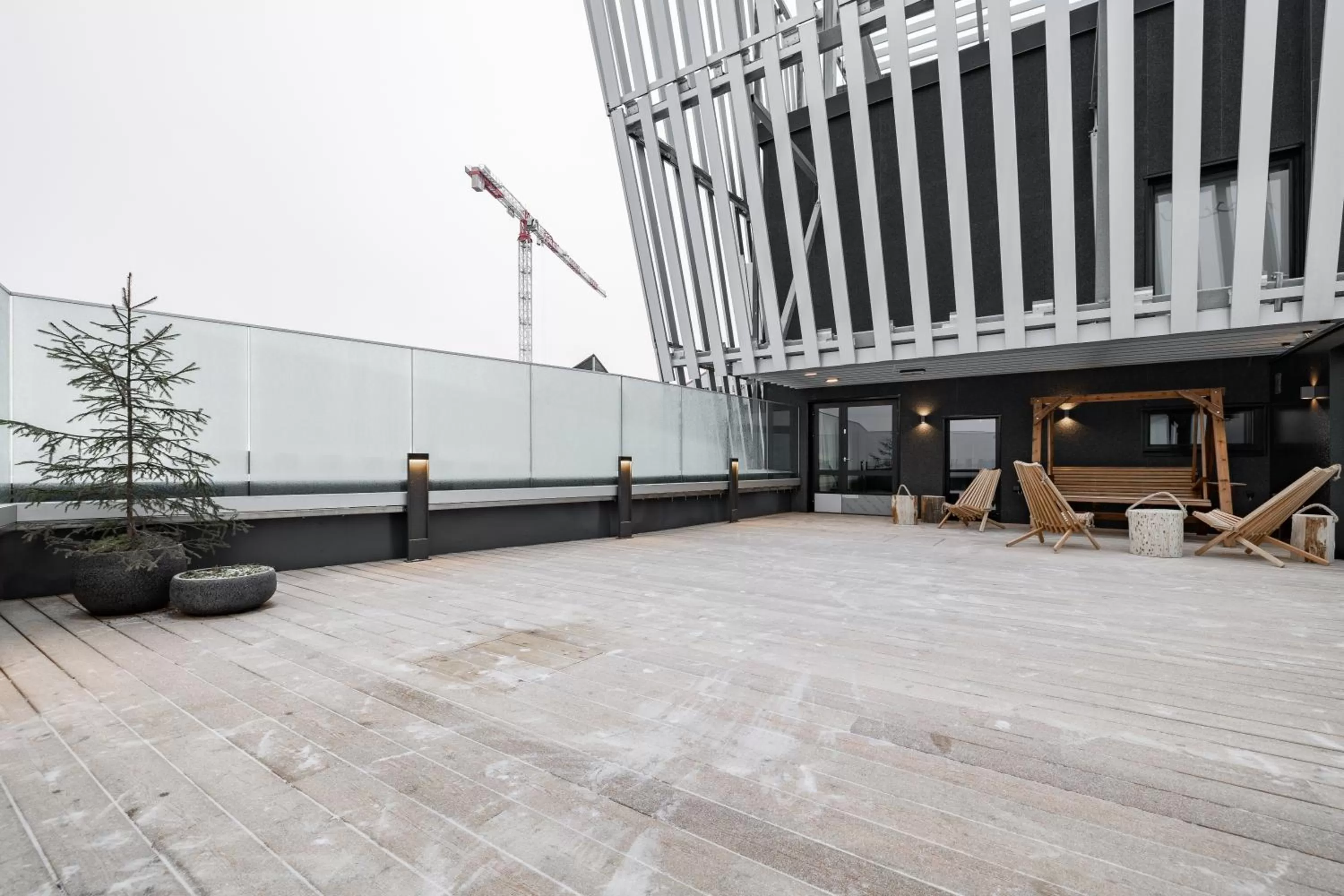 Balcony/Terrace in Lapland Hotels Arena