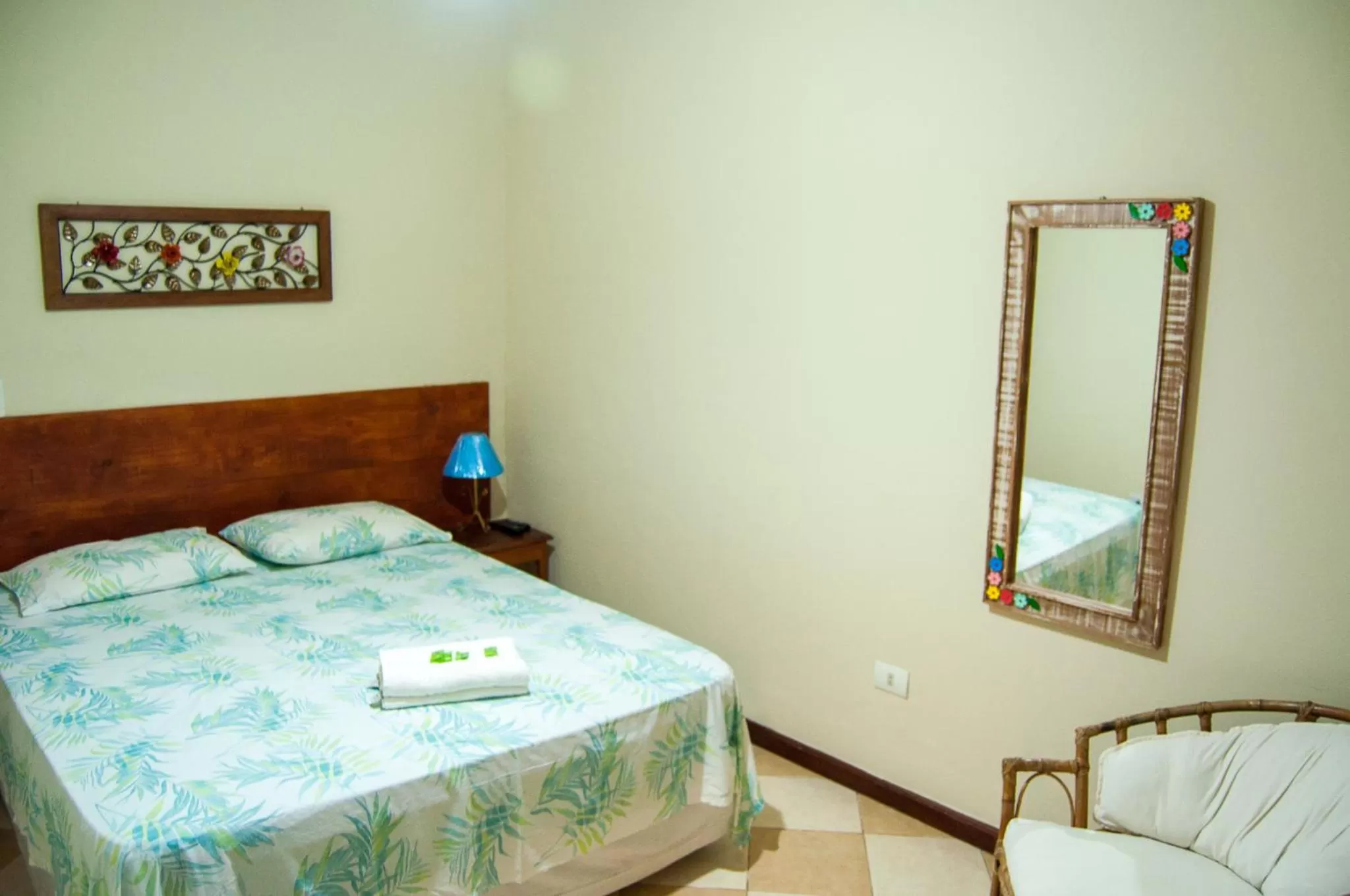 Bed in Refron du Mar Pousada Paraty