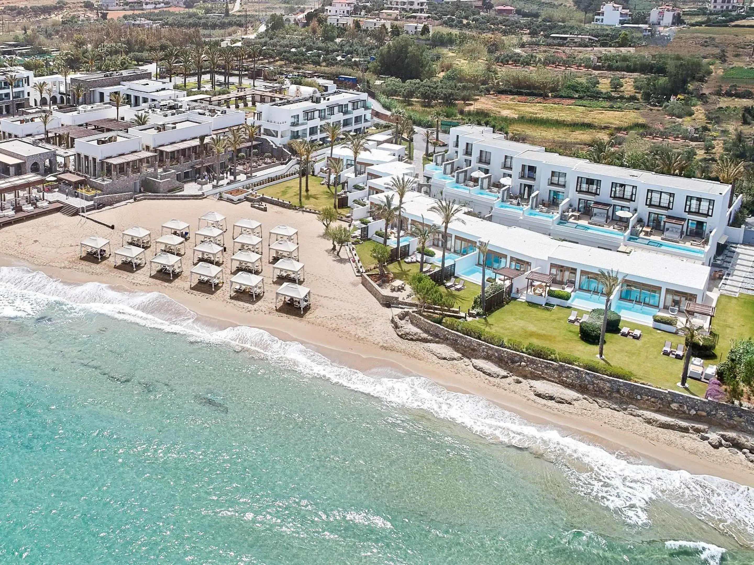 Bird's eye view, Bird's-eye View in Amirandes Grecotel Boutique Resort