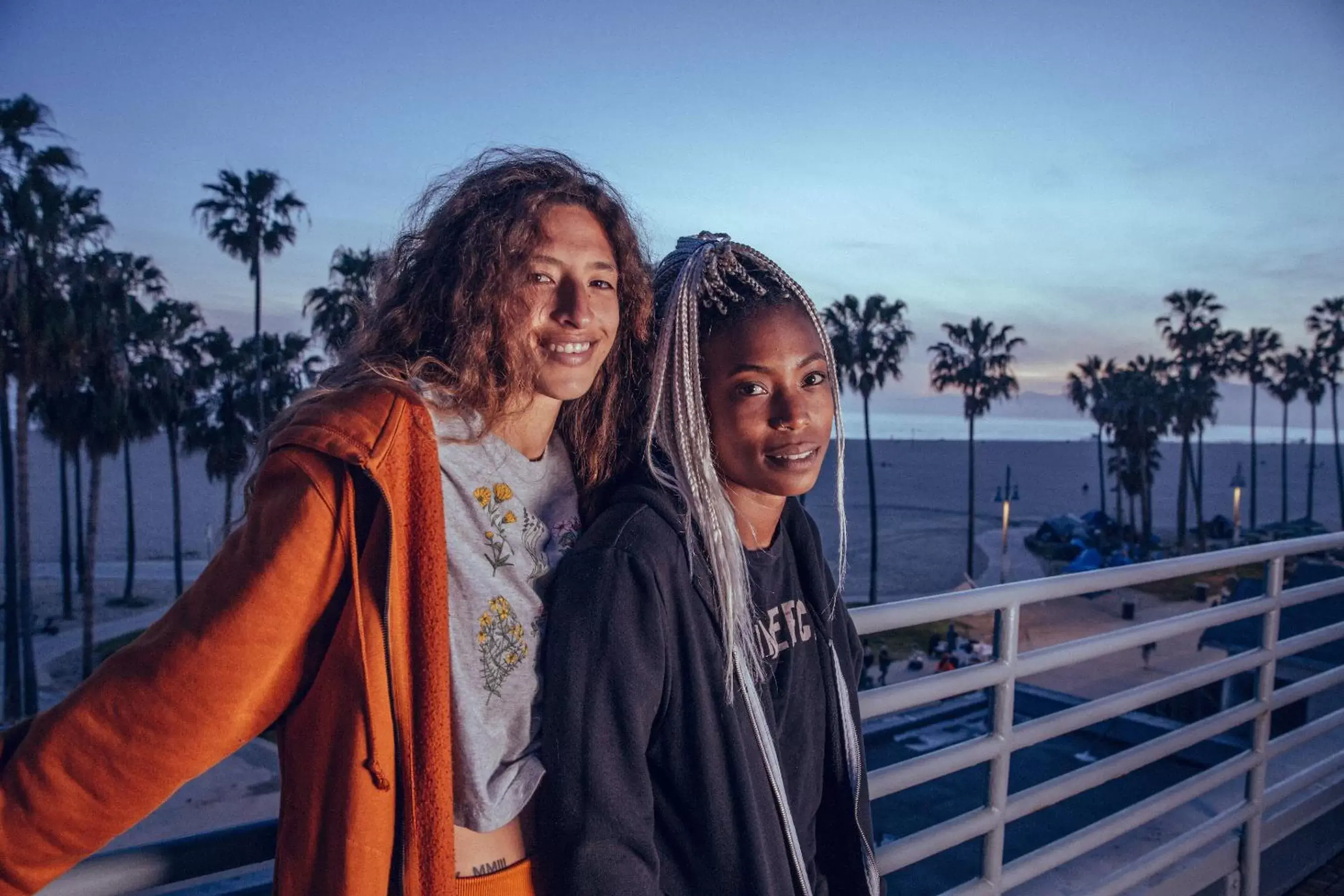 People in STAY OPEN Venice Beach