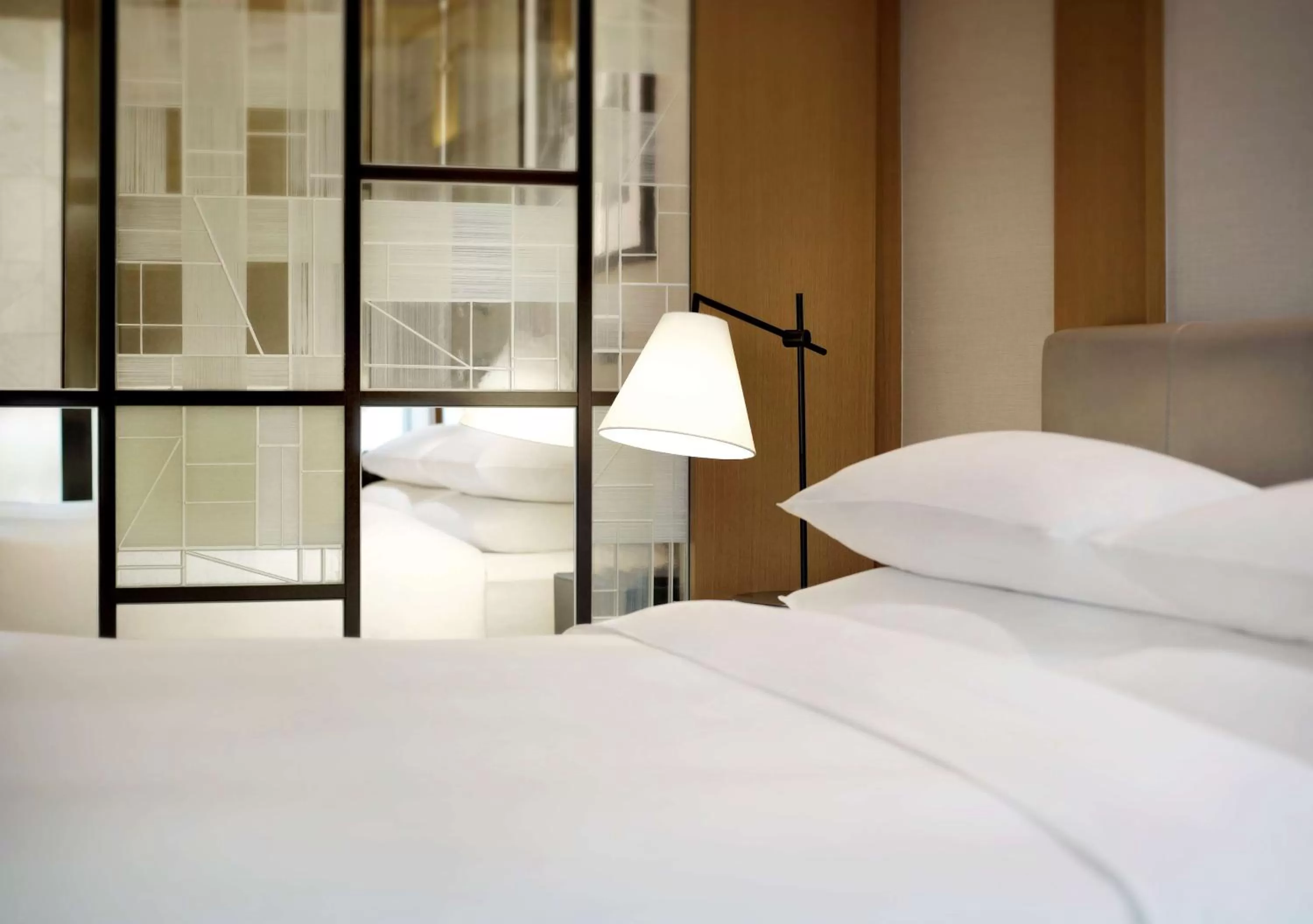 Photo of the whole room, Bed in Grand Hyatt Seoul