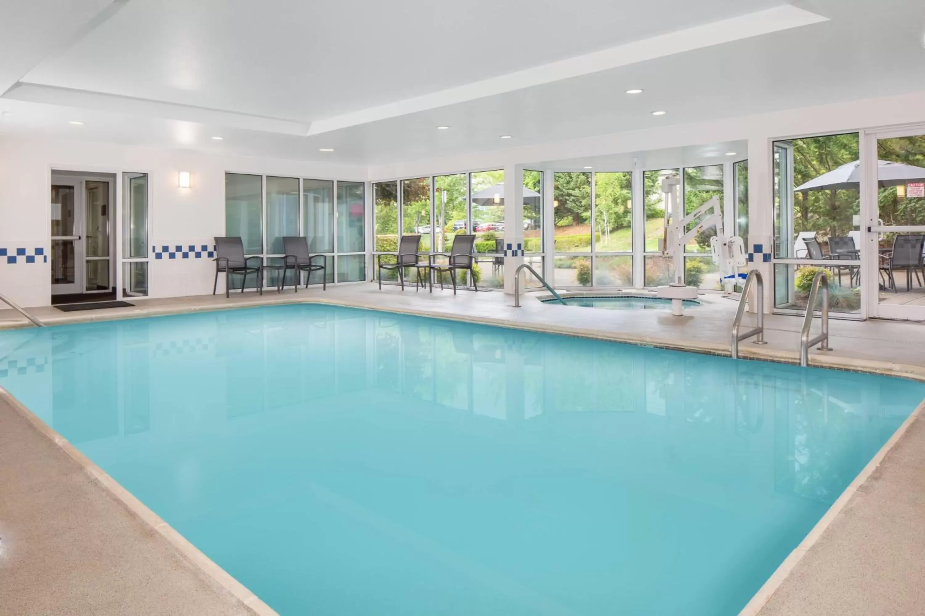 Swimming Pool in Fairfield Inn & Suites Portland West Beaverton