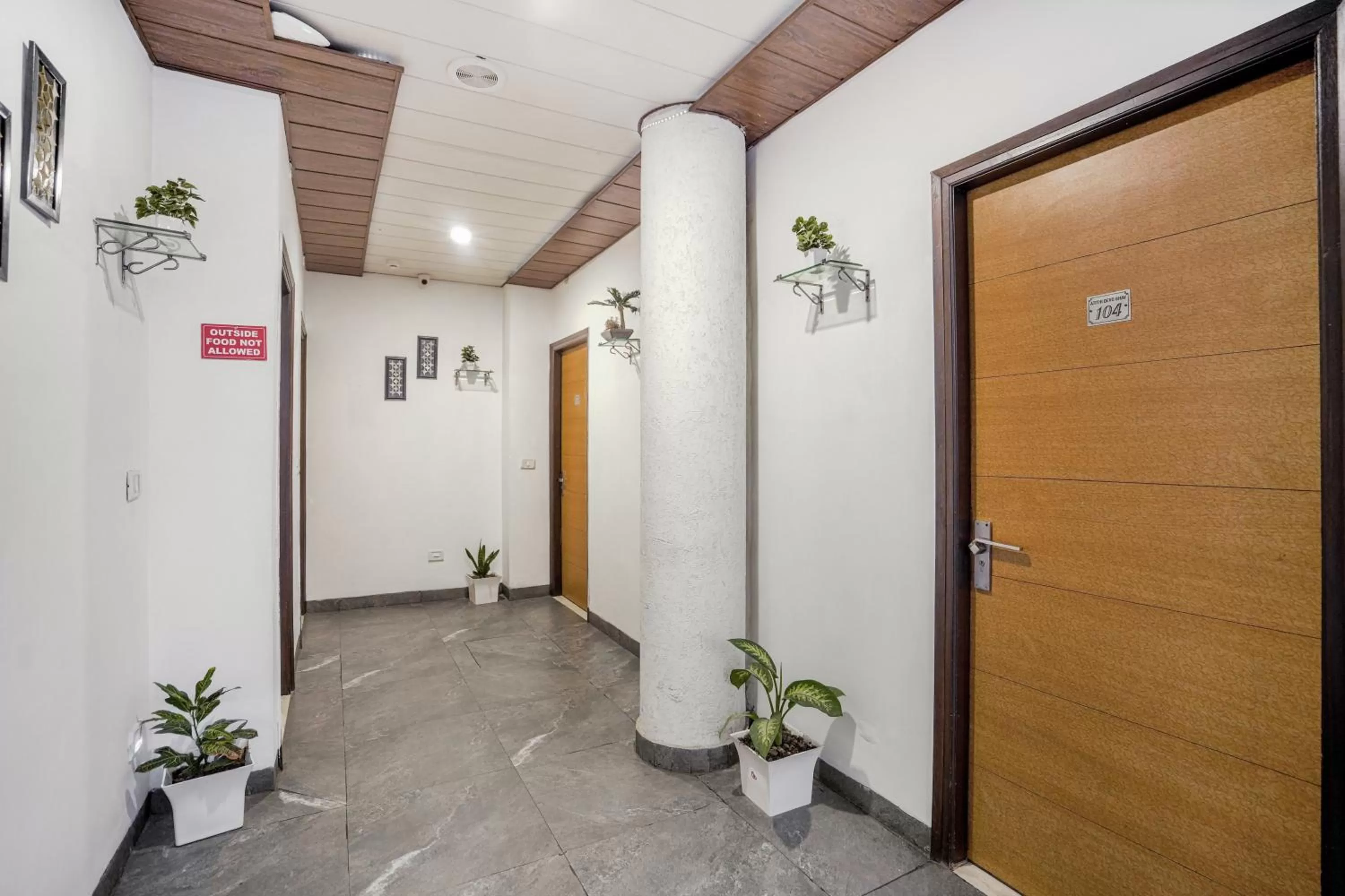 Floor plan in Hotel Seven- Center of City Chandigarh