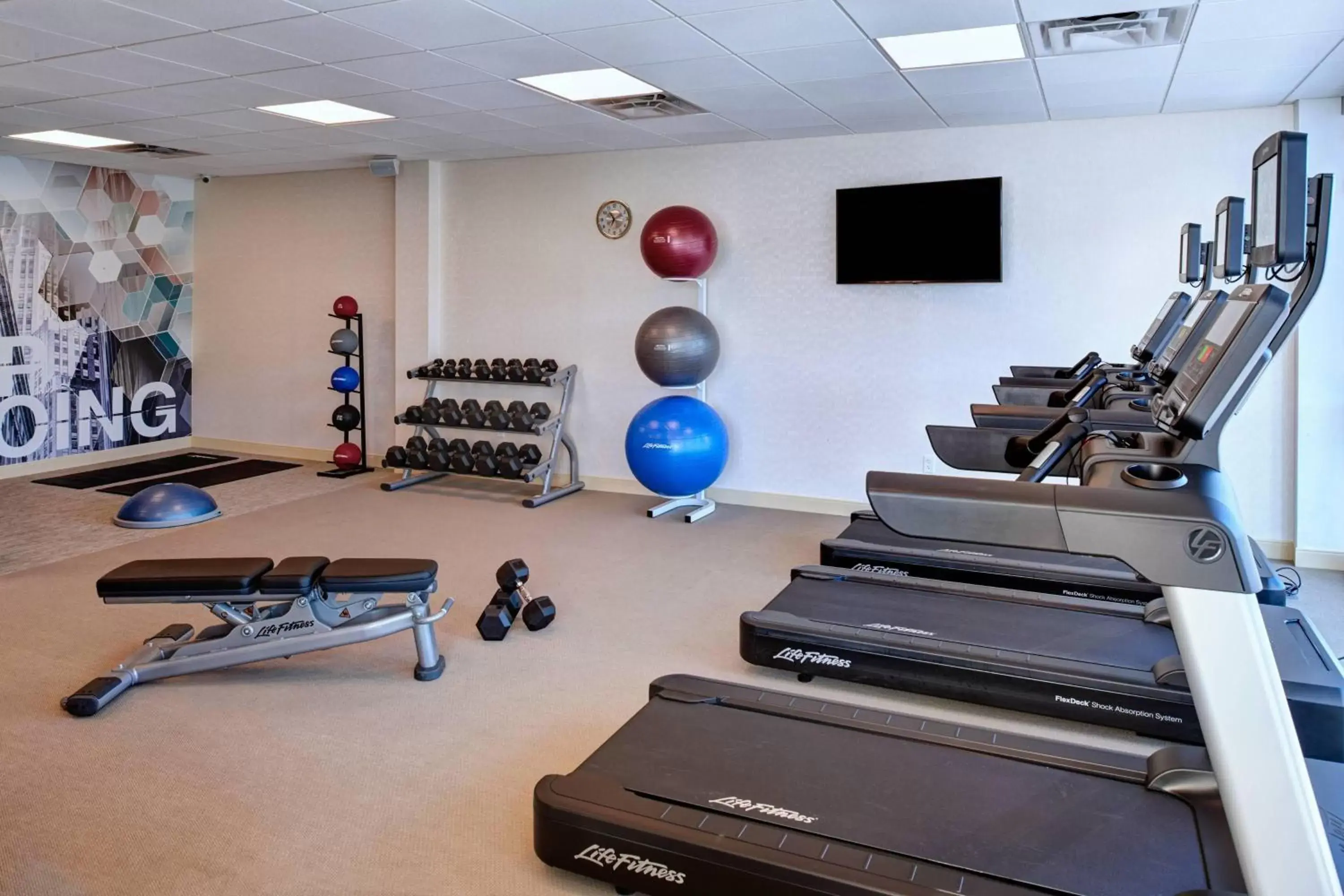 Fitness centre/facilities, Fitness Center/Facilities in SpringHill Suites by Marriott Grand Rapids West