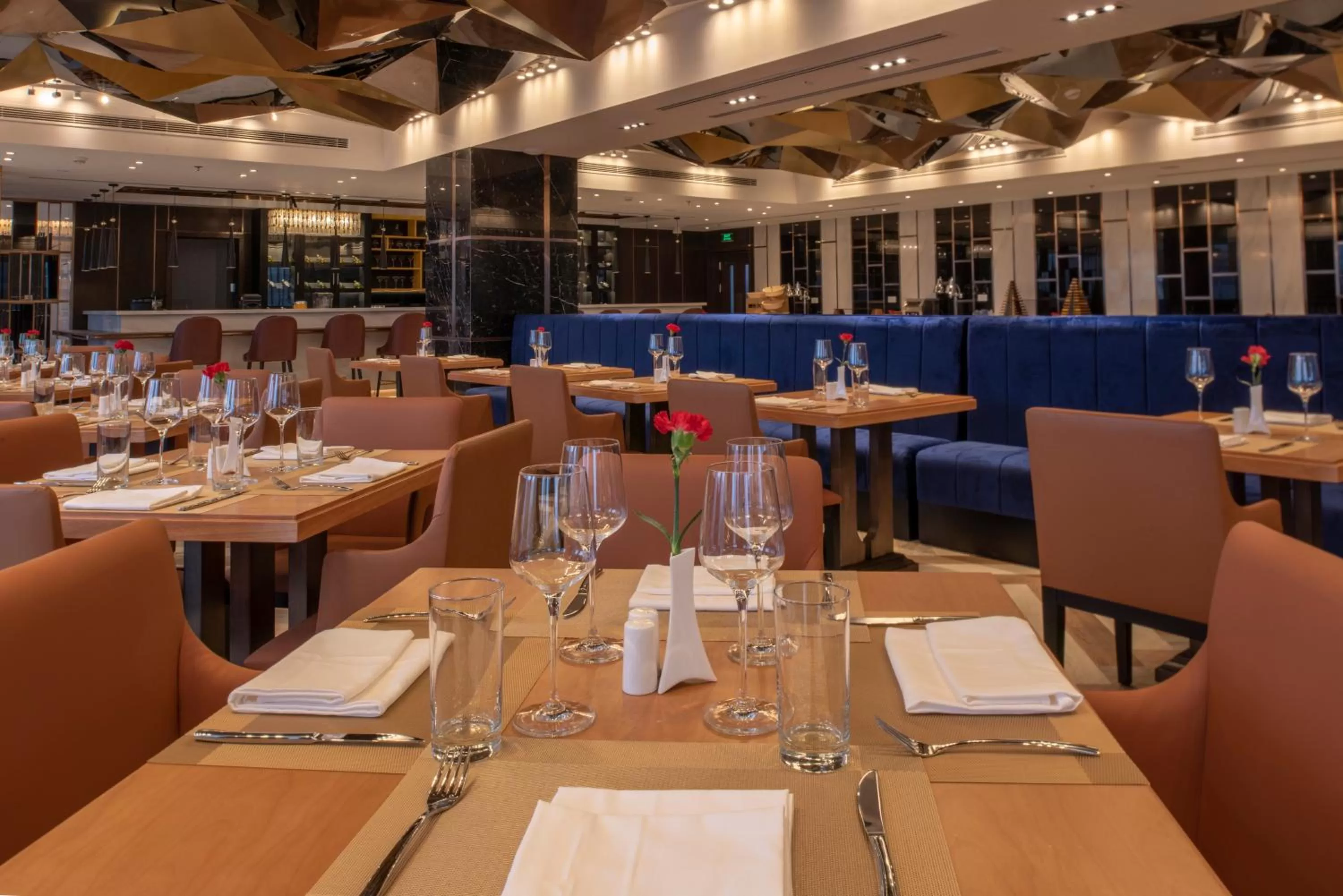 Dining area in Wyndham Garden Hanoi