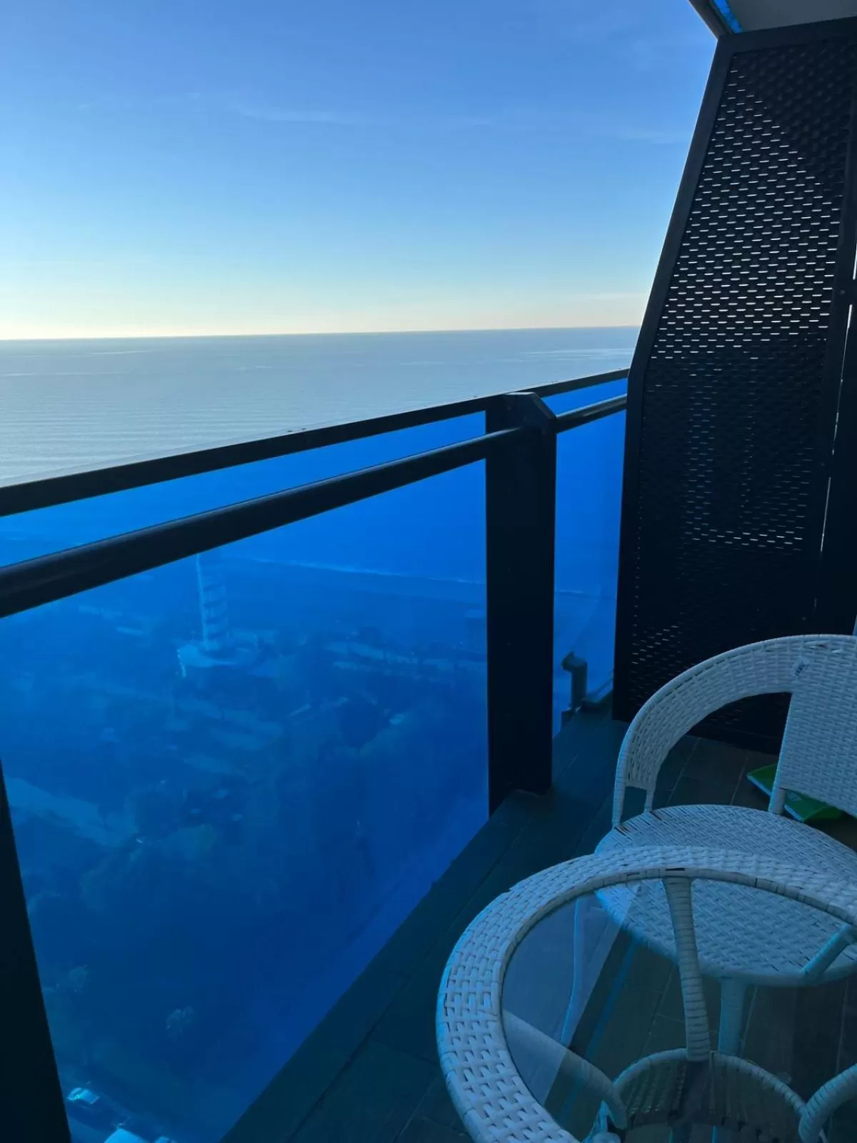Swimming Pool in Orbi City Batumi With Sea View