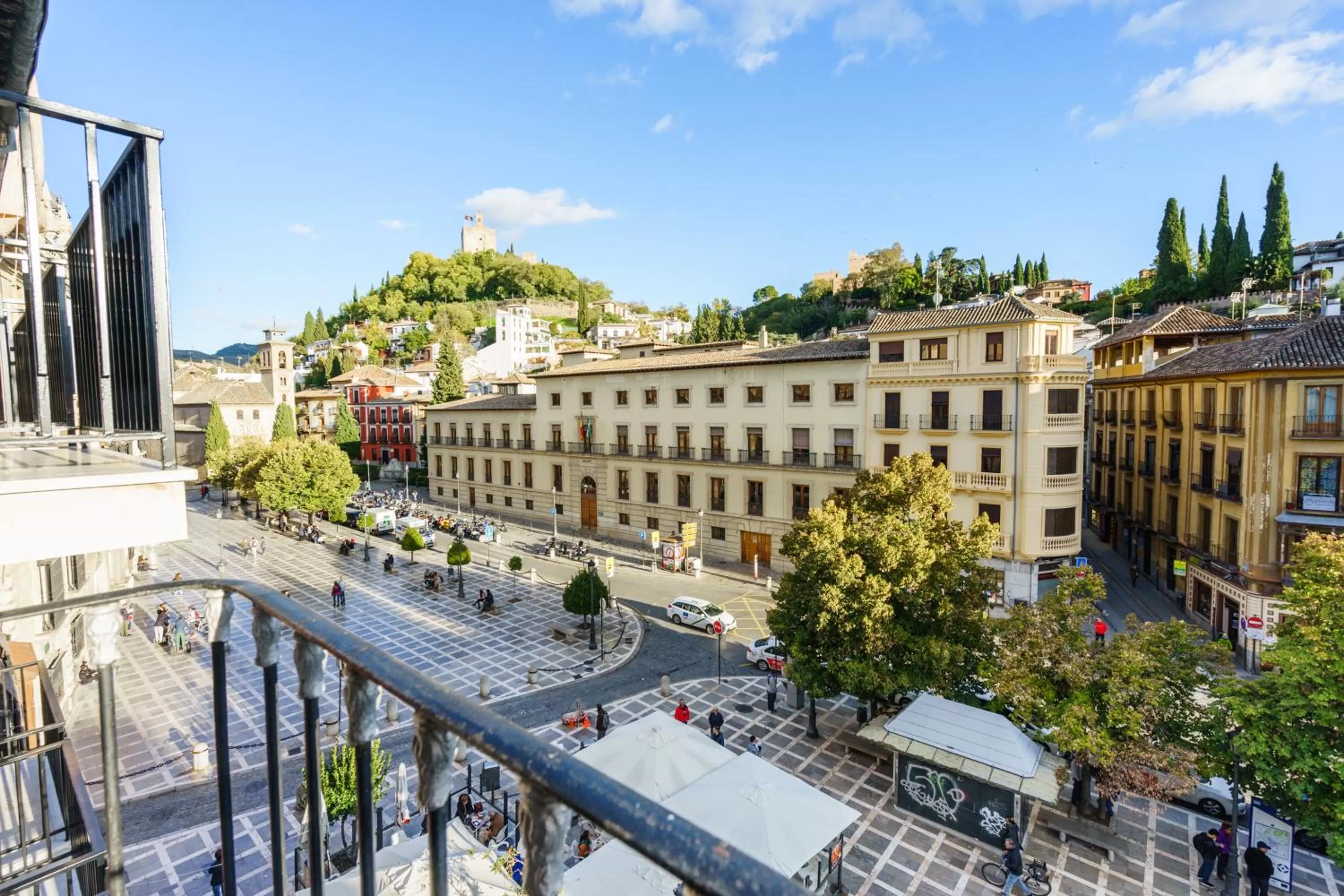 Balcony/Terrace in Hotel Plaza Nueva