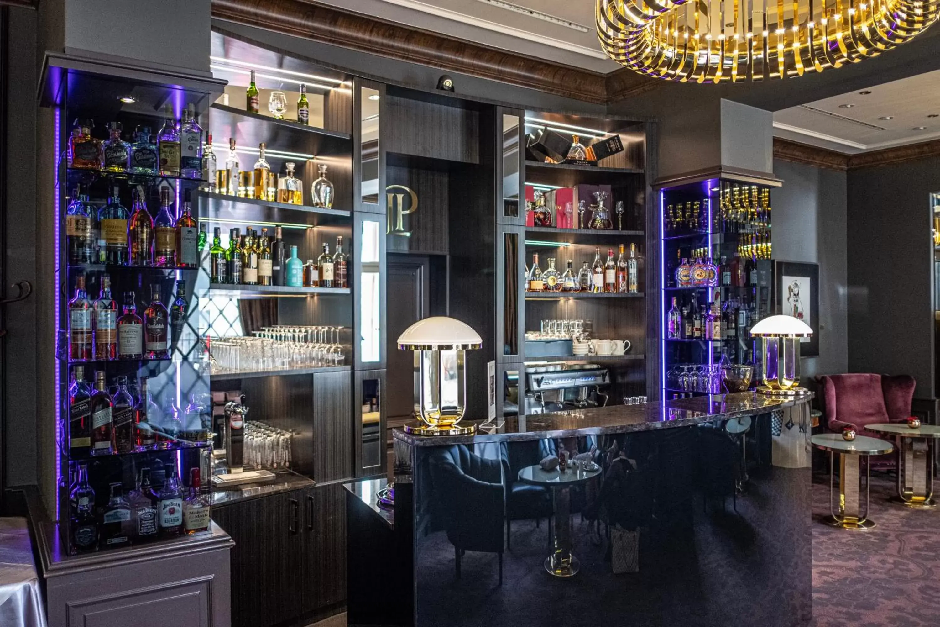 Lounge or bar in Le Palais Art Hotel Prague