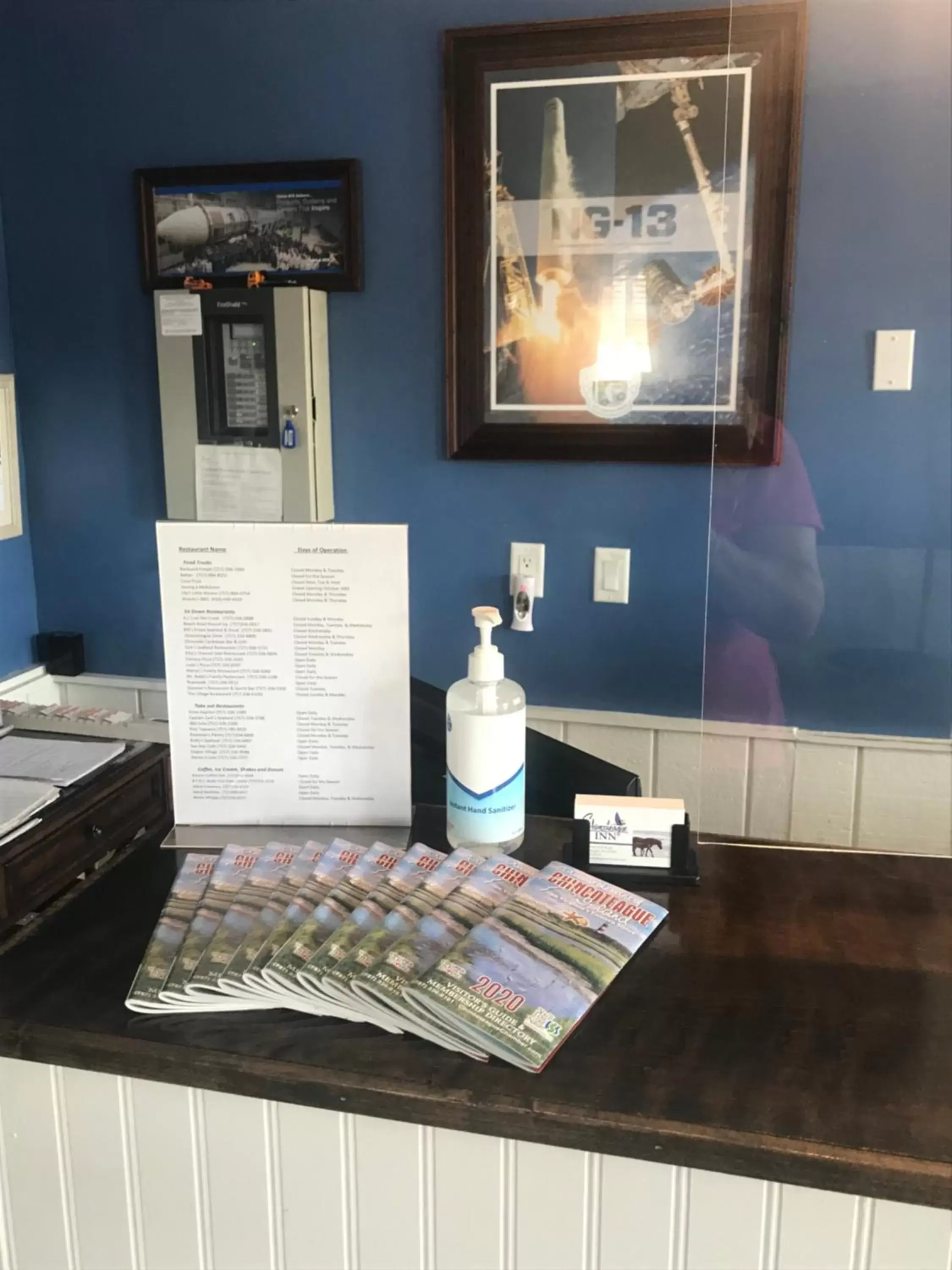 Lobby or reception in Chincoteague Inn