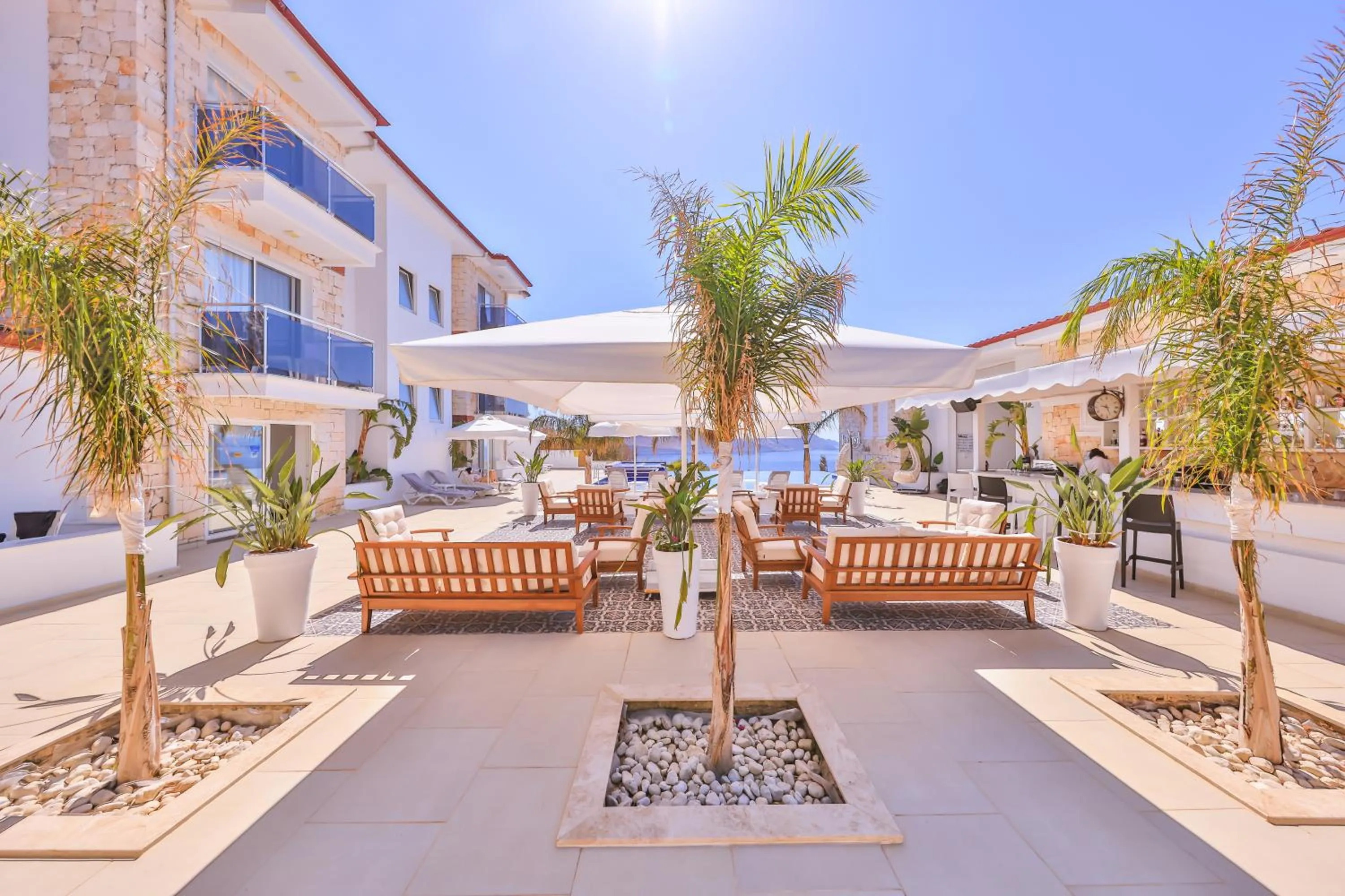 Patio in La Kumsal Hotel