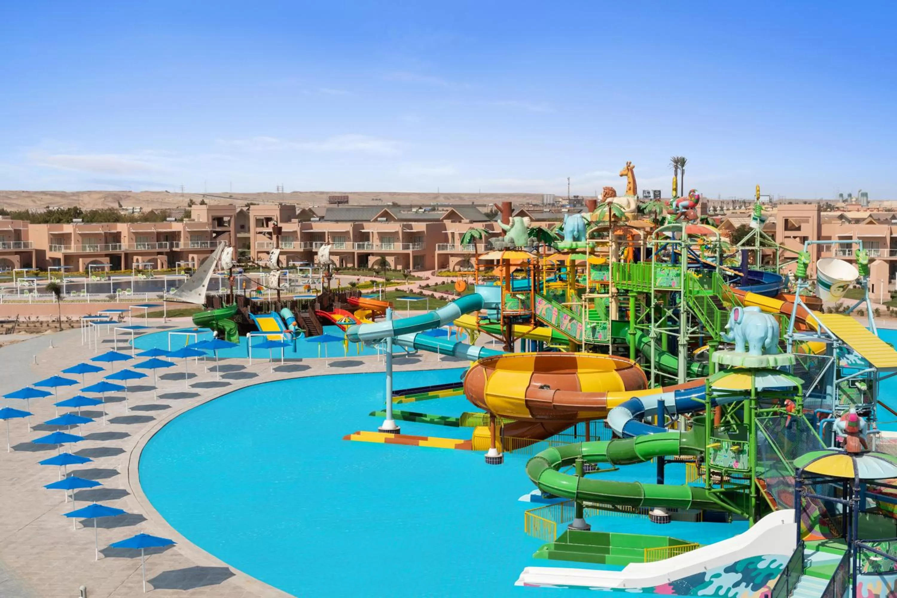 Aqua park in Neverland City Hurghada - Pickalbatros