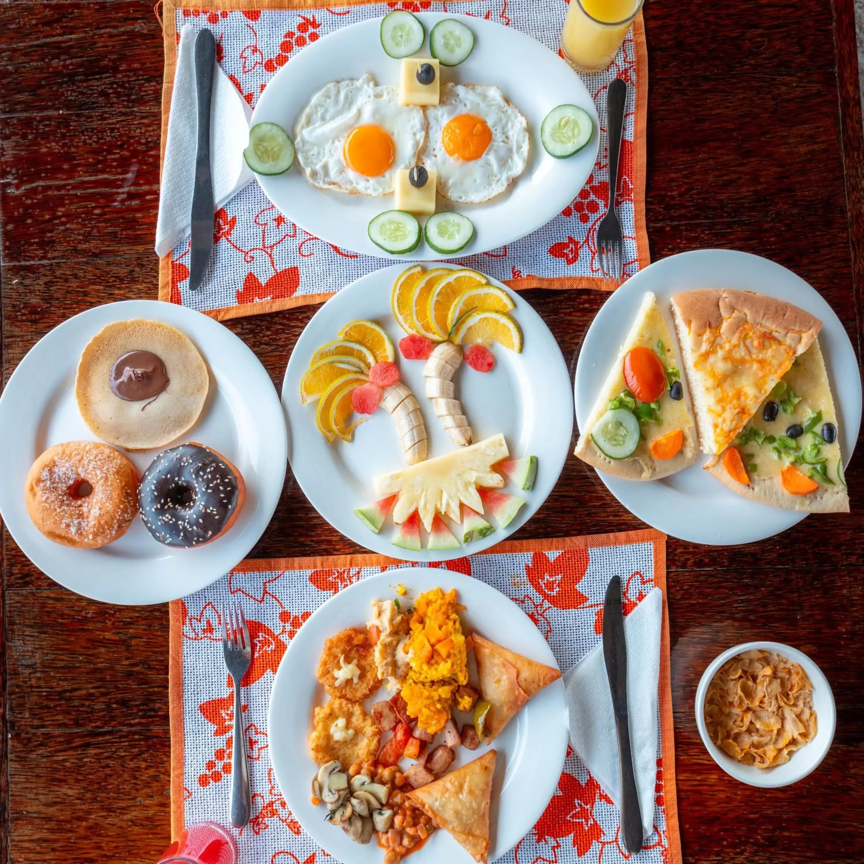 Food, Breakfast in Canary Nungwi Hotel & Free SPA Food, Breakfast in Canary Nungwi Hotel & Free SPA