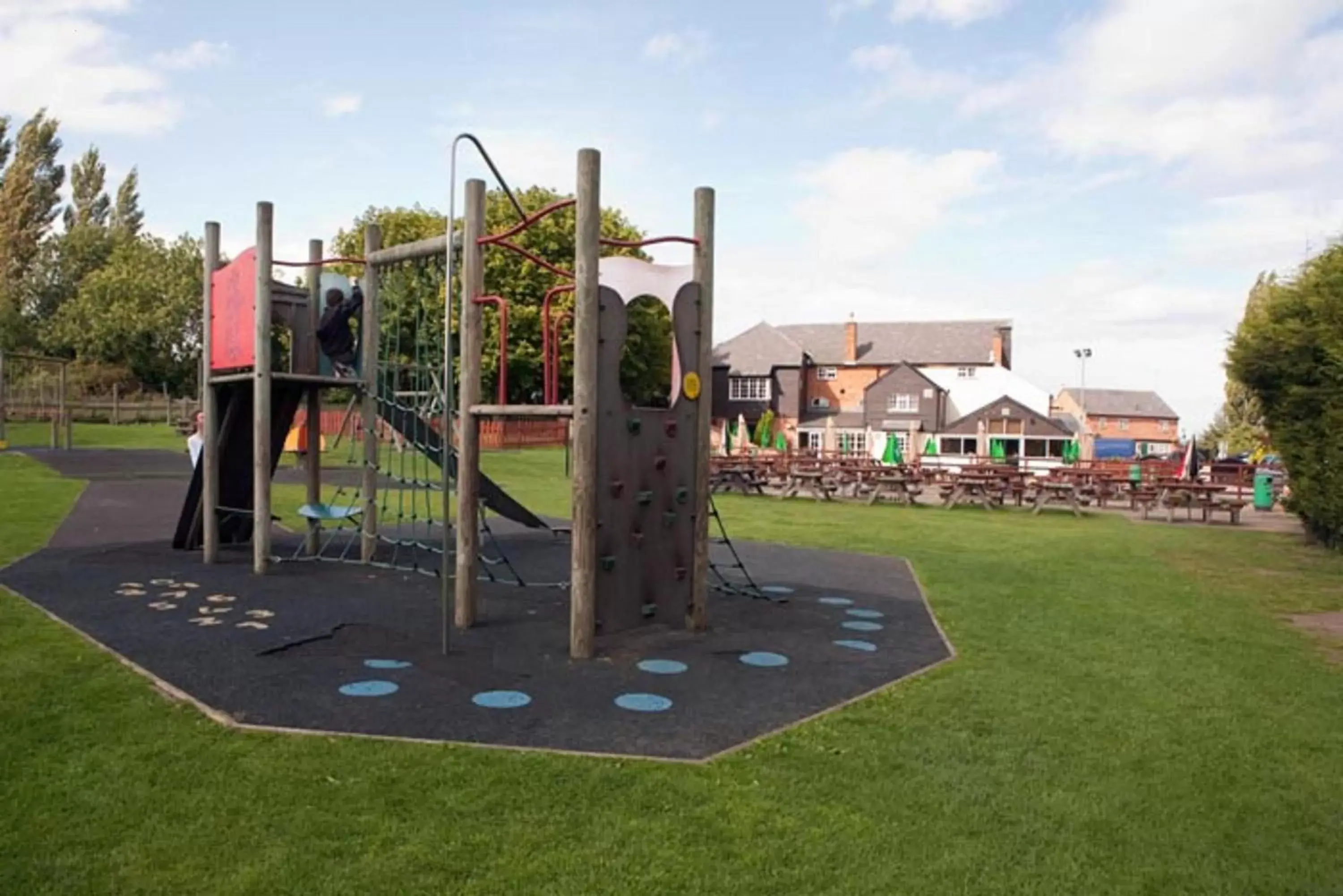Children play ground, Children's Play Area in Mill On The Soar by Greene King Inns