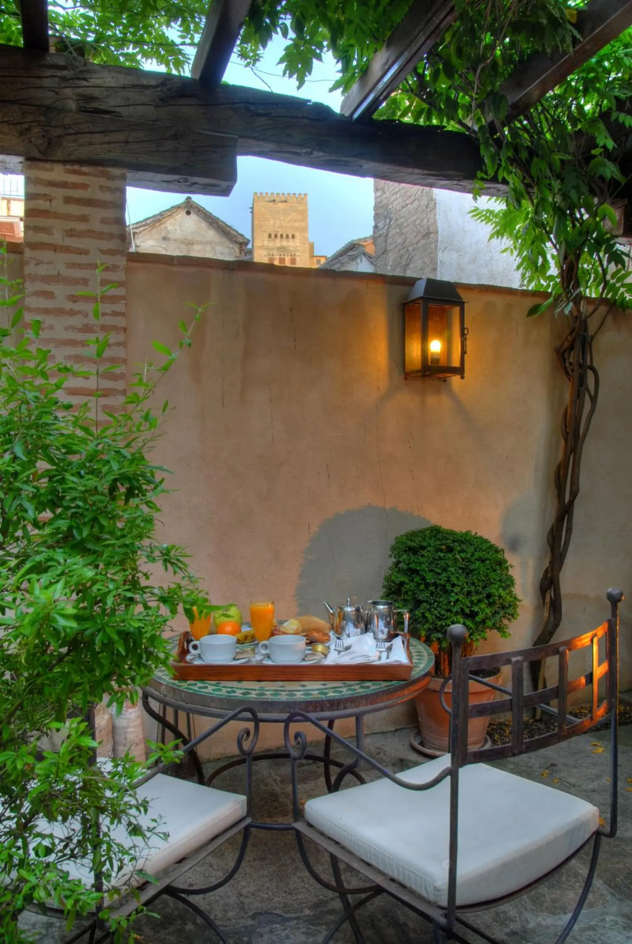 Balcony/Terrace in Hotel Casa Morisca