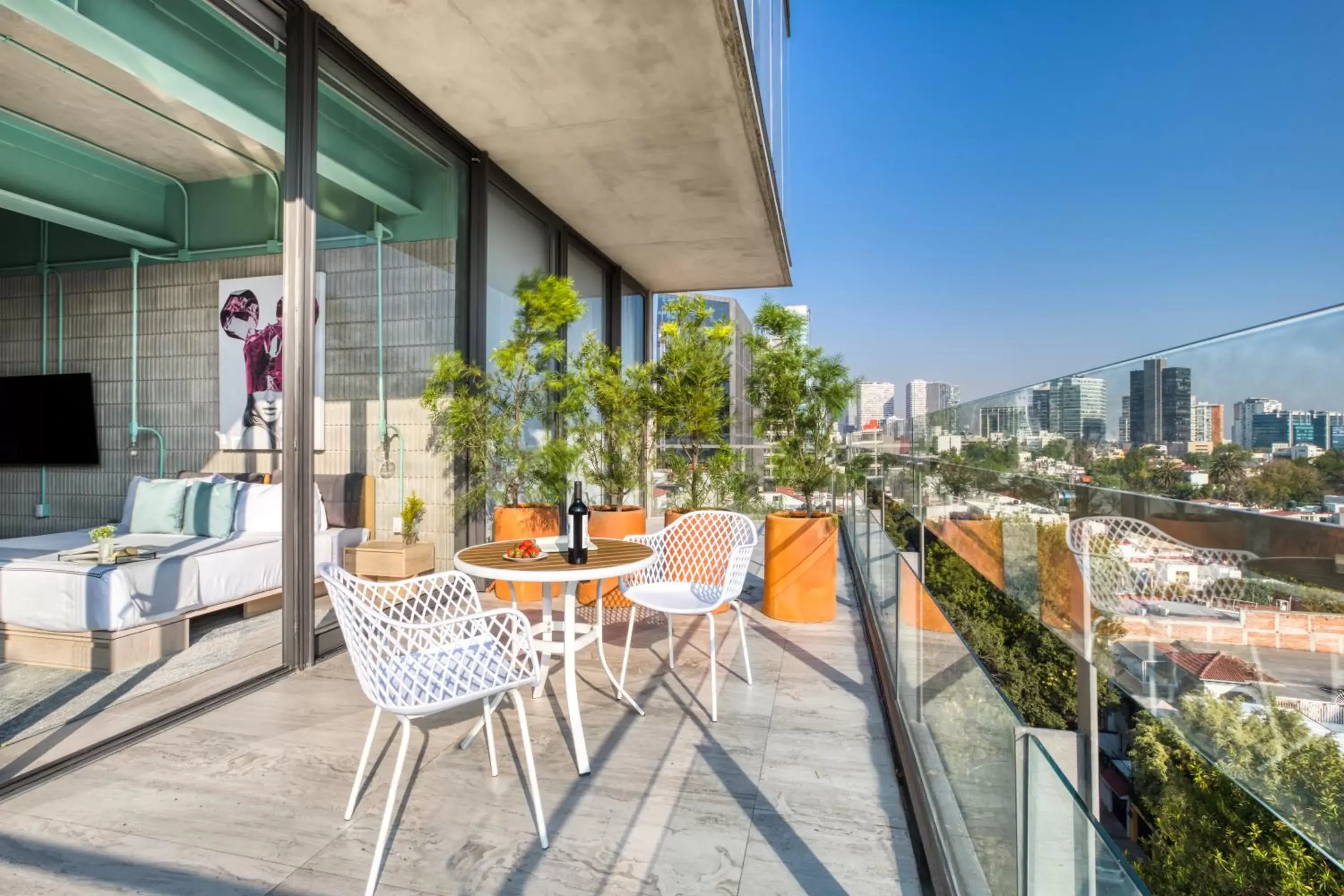 City view in UTOPIC Polanco by ULIV