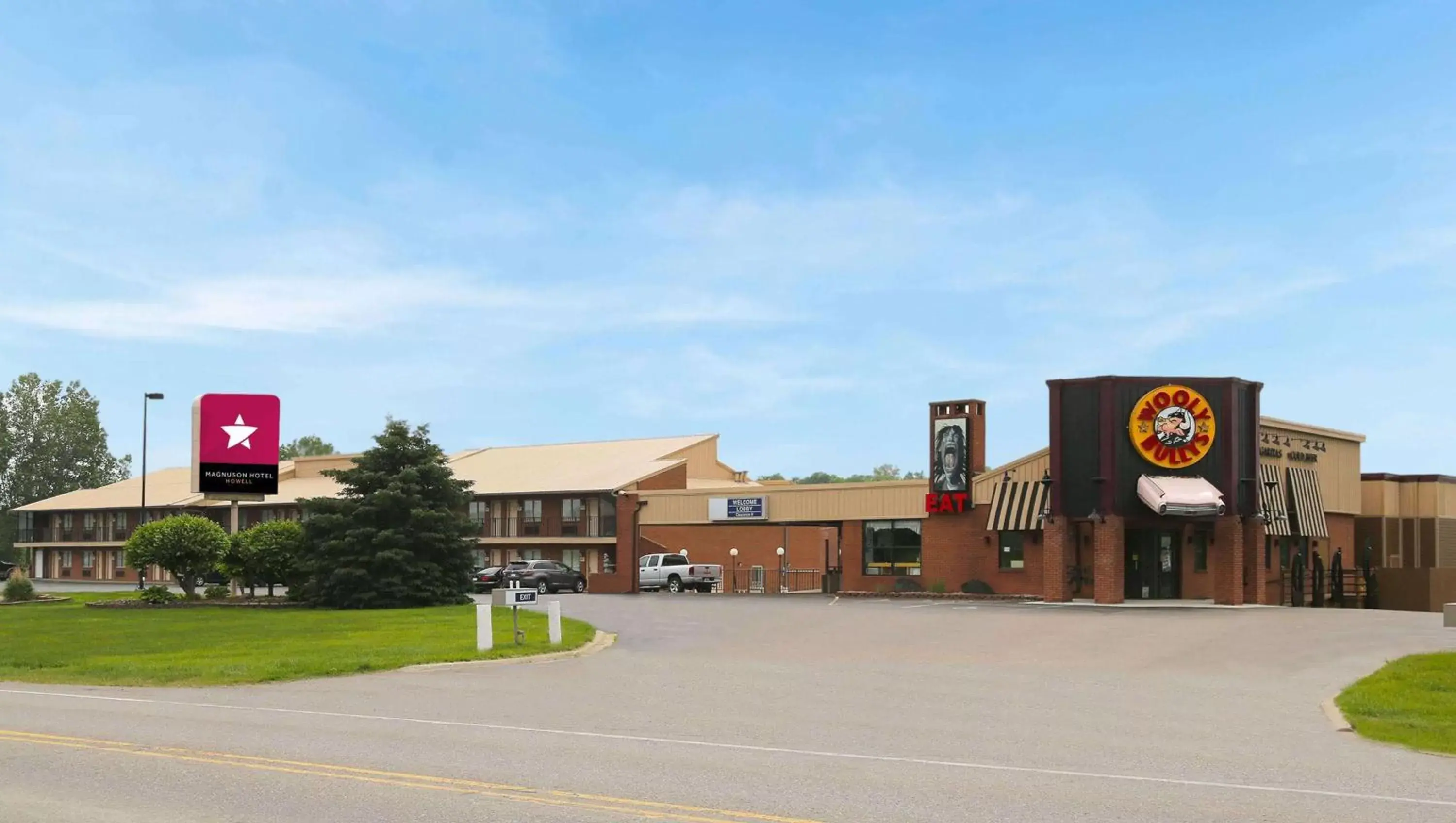 Property building in Magnuson Hotel Howell/Brighton Property building in Magnuson Hotel Howell/Brighton