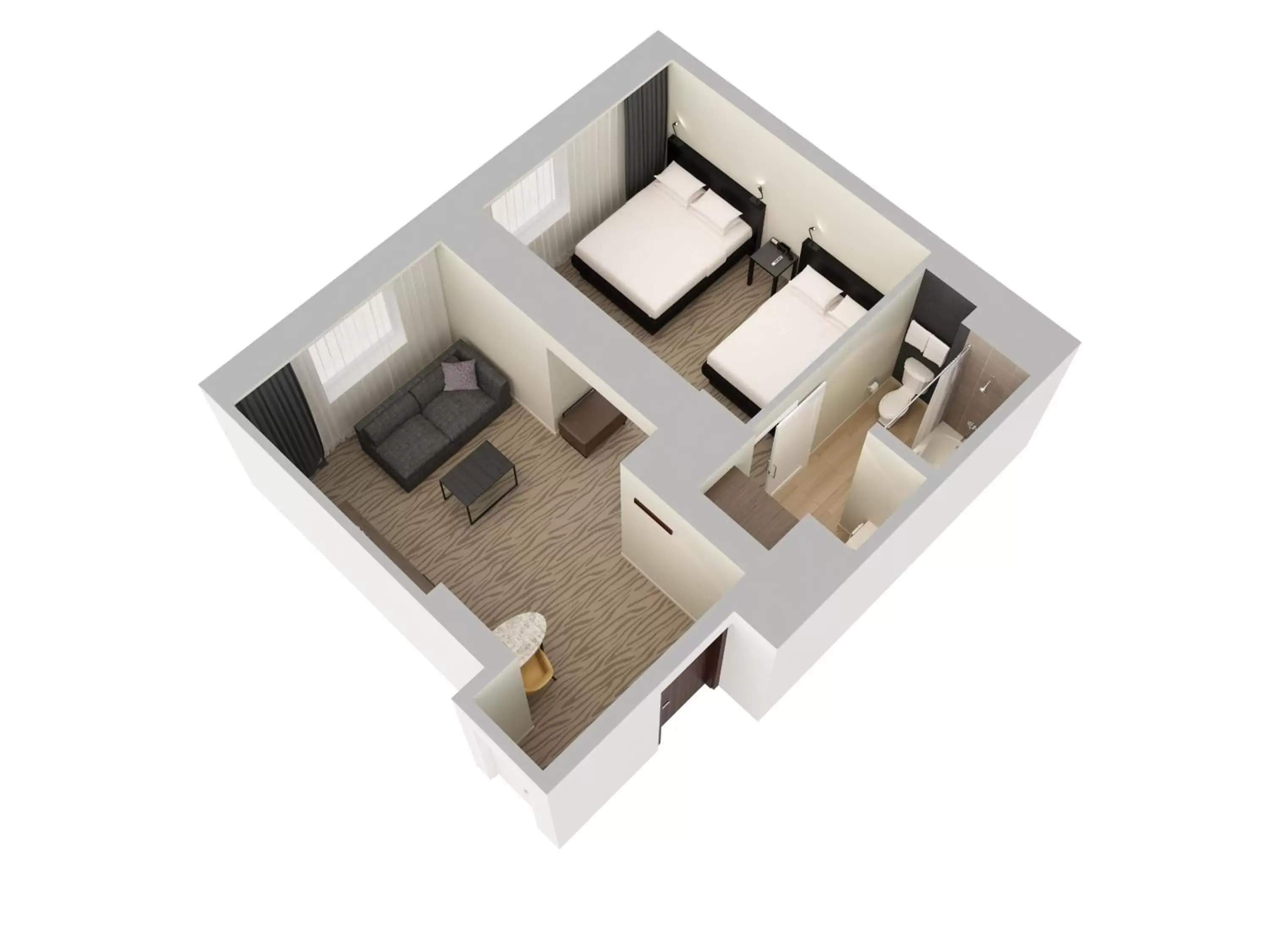 Floor Plan in Hyatt Regency Deerfield