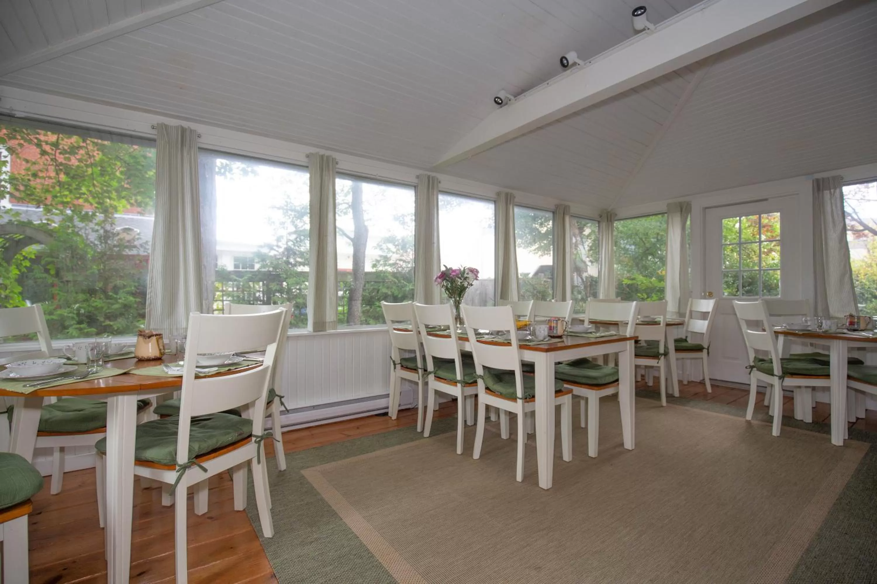 Continental breakfast in Clark Currier Inn