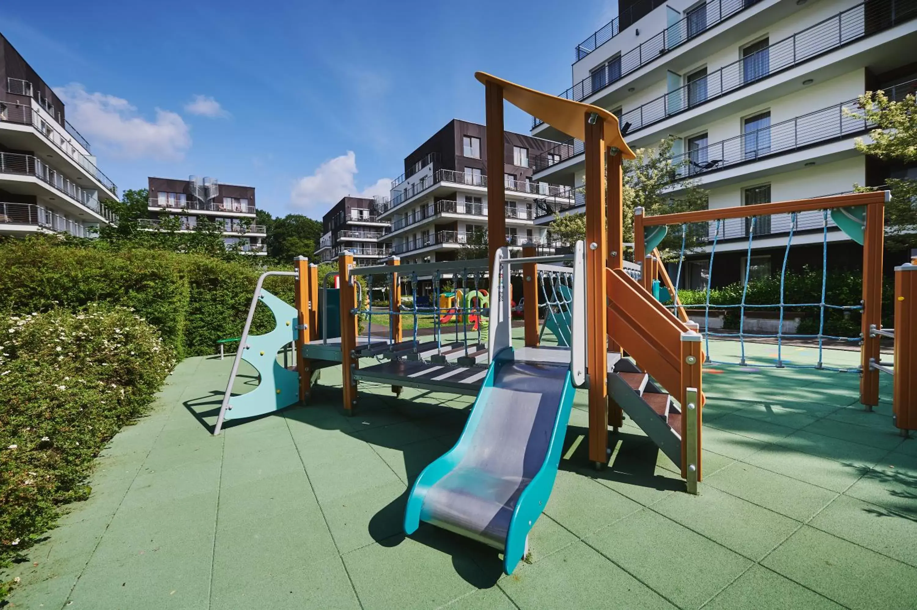 Children play ground, Children's Play Area in Golden Tulip Międzyzdroje Residence