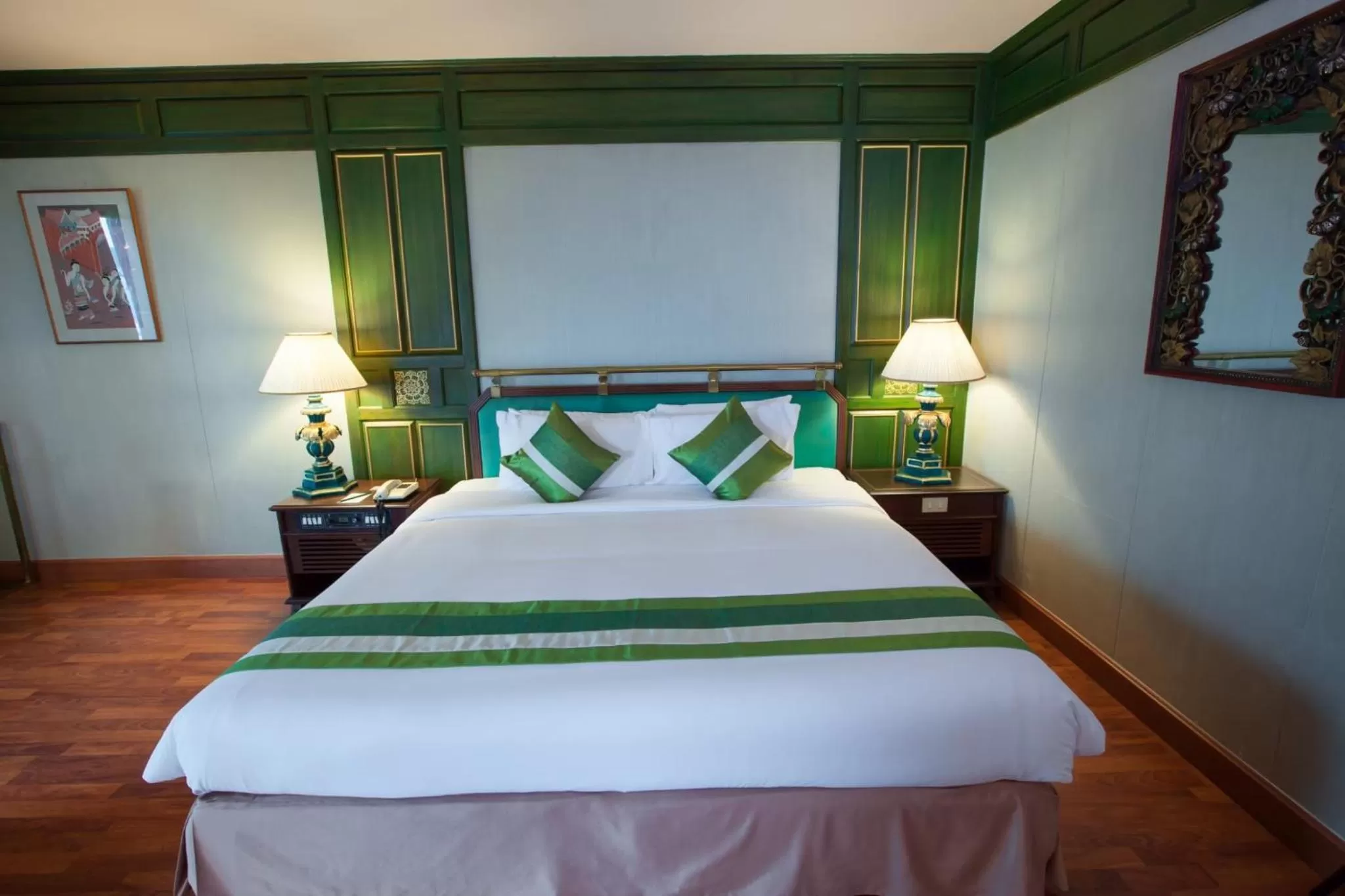 Bed in Chiangmai Grandview Hotel & Convention Center