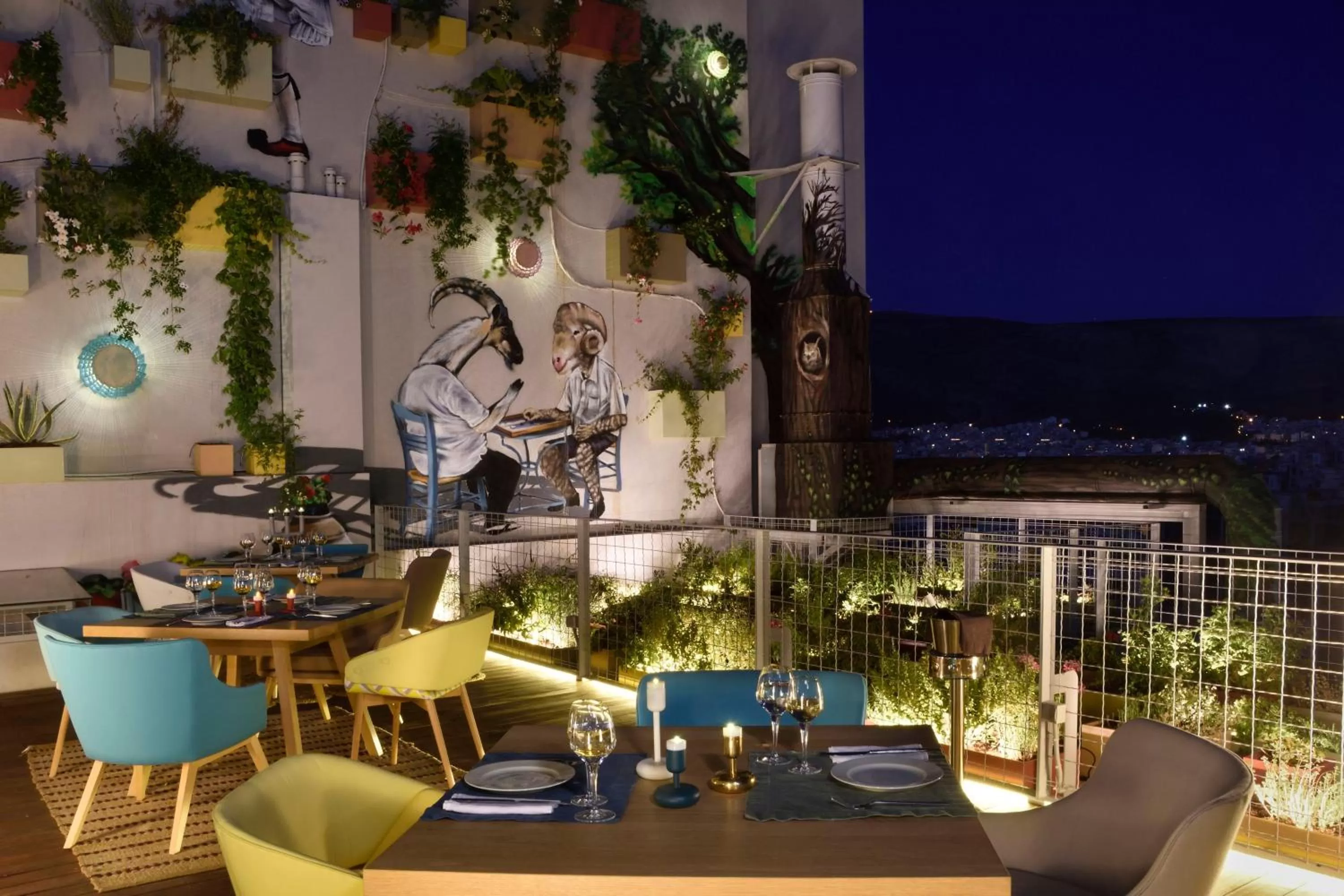 Restaurant/places to eat in Coco-Mat Hotel Athens