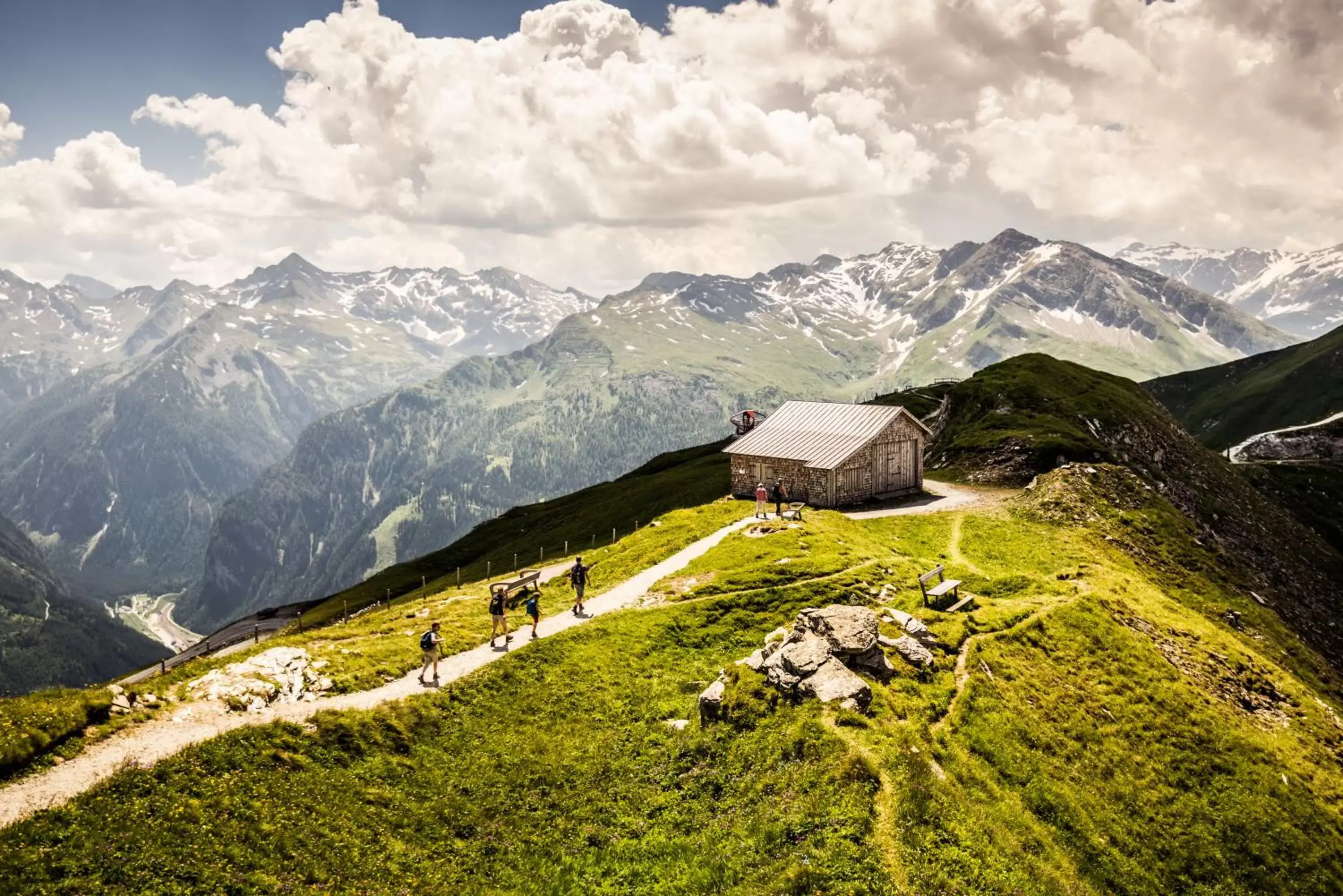 Hiking, Bird's-eye View in Johannesbad Hotel Palace - Kinder bis 11 kostenfrei