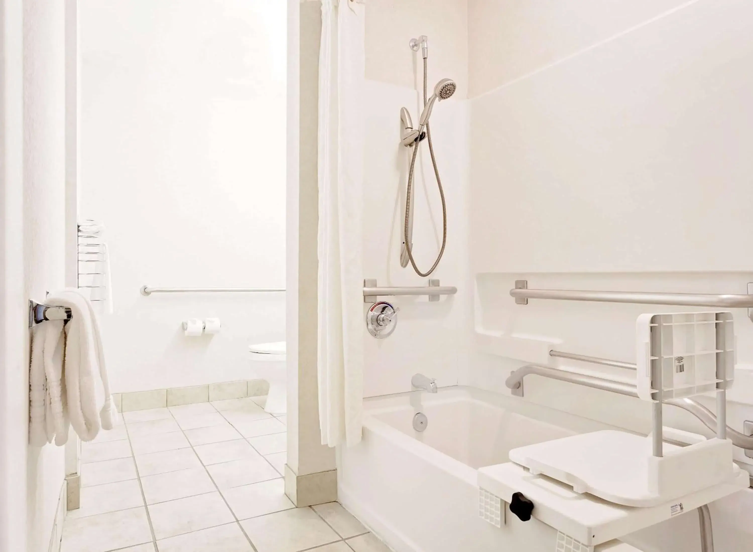 Bathroom in Microtel Inn by Wyndham Winston-Salem