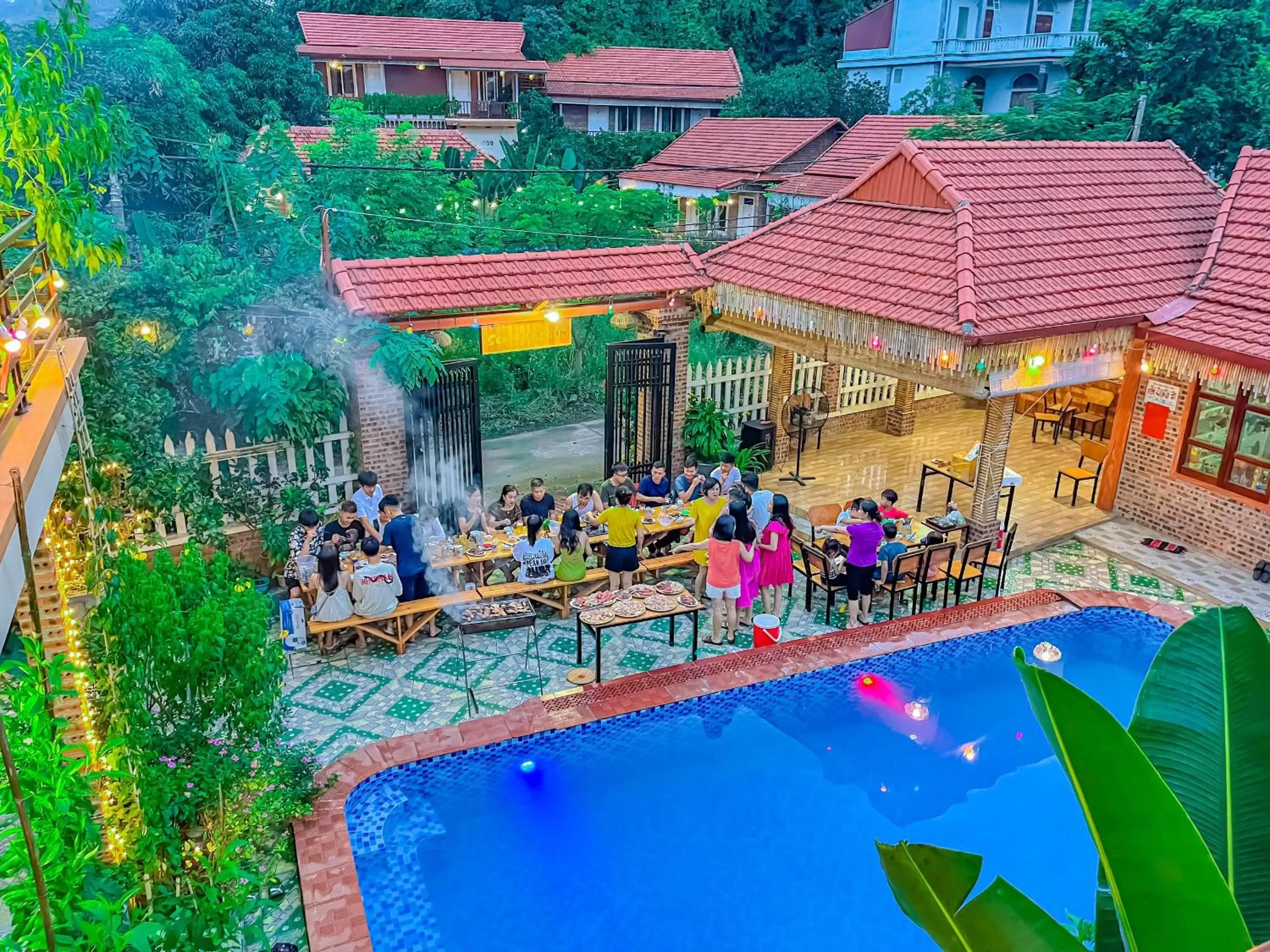 Pool View in Cosiana Homestay