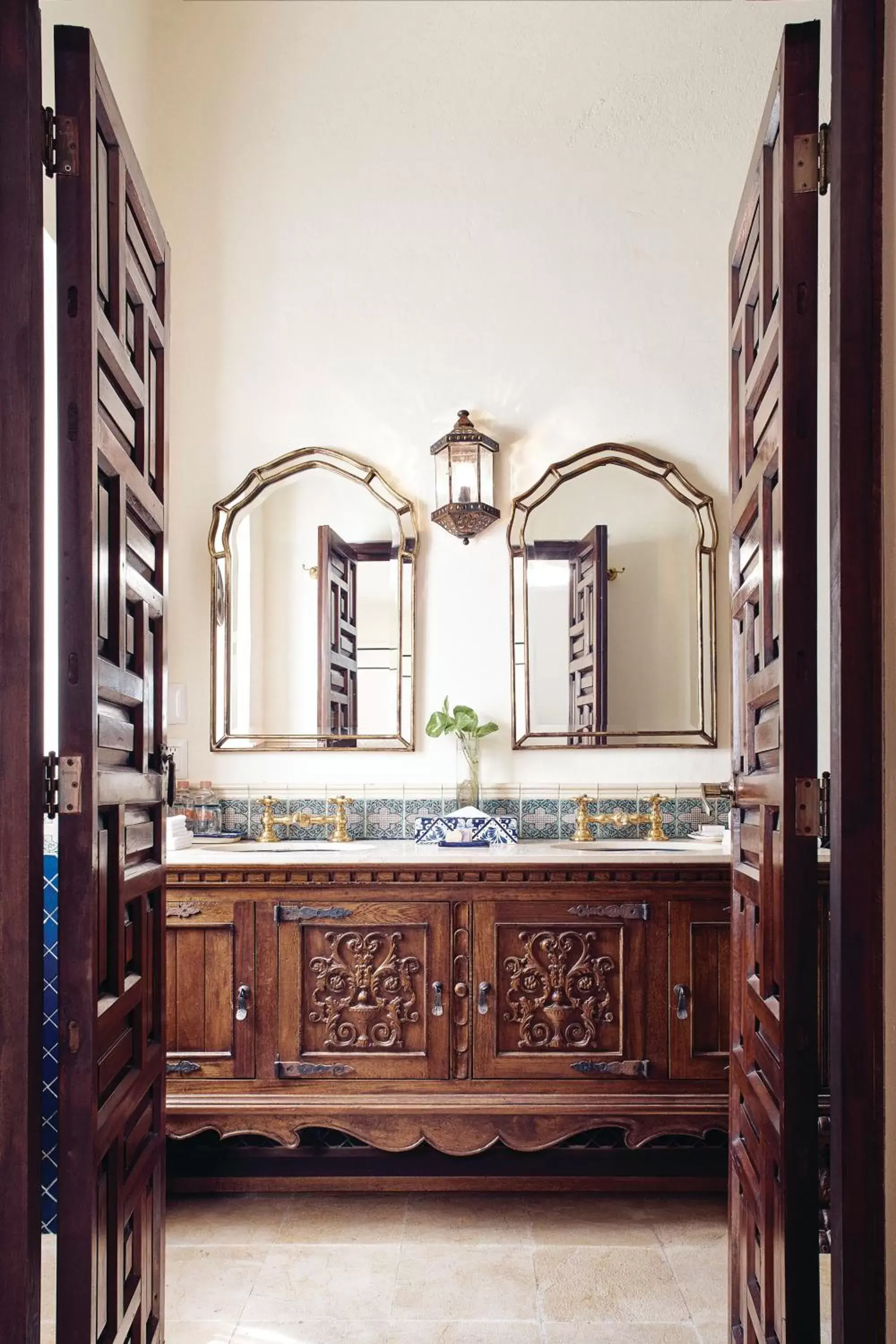 Bathroom in Casa de Sierra Nevada, A Belmond Hotel, San Miguel de Allende