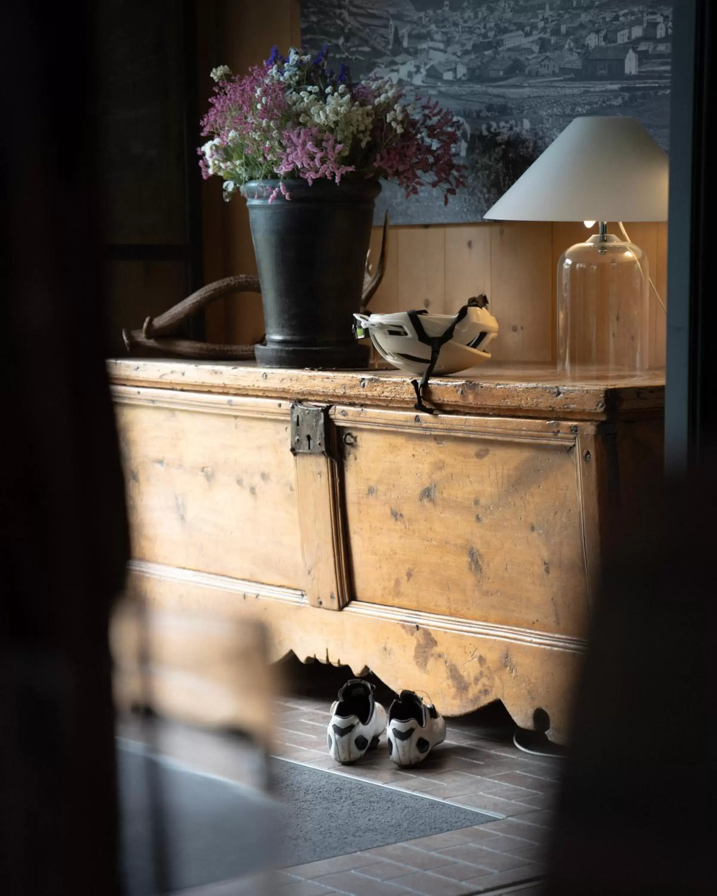 Lobby or reception in La Genzianella Bormio Lobby or reception in La Genzianella Bormio