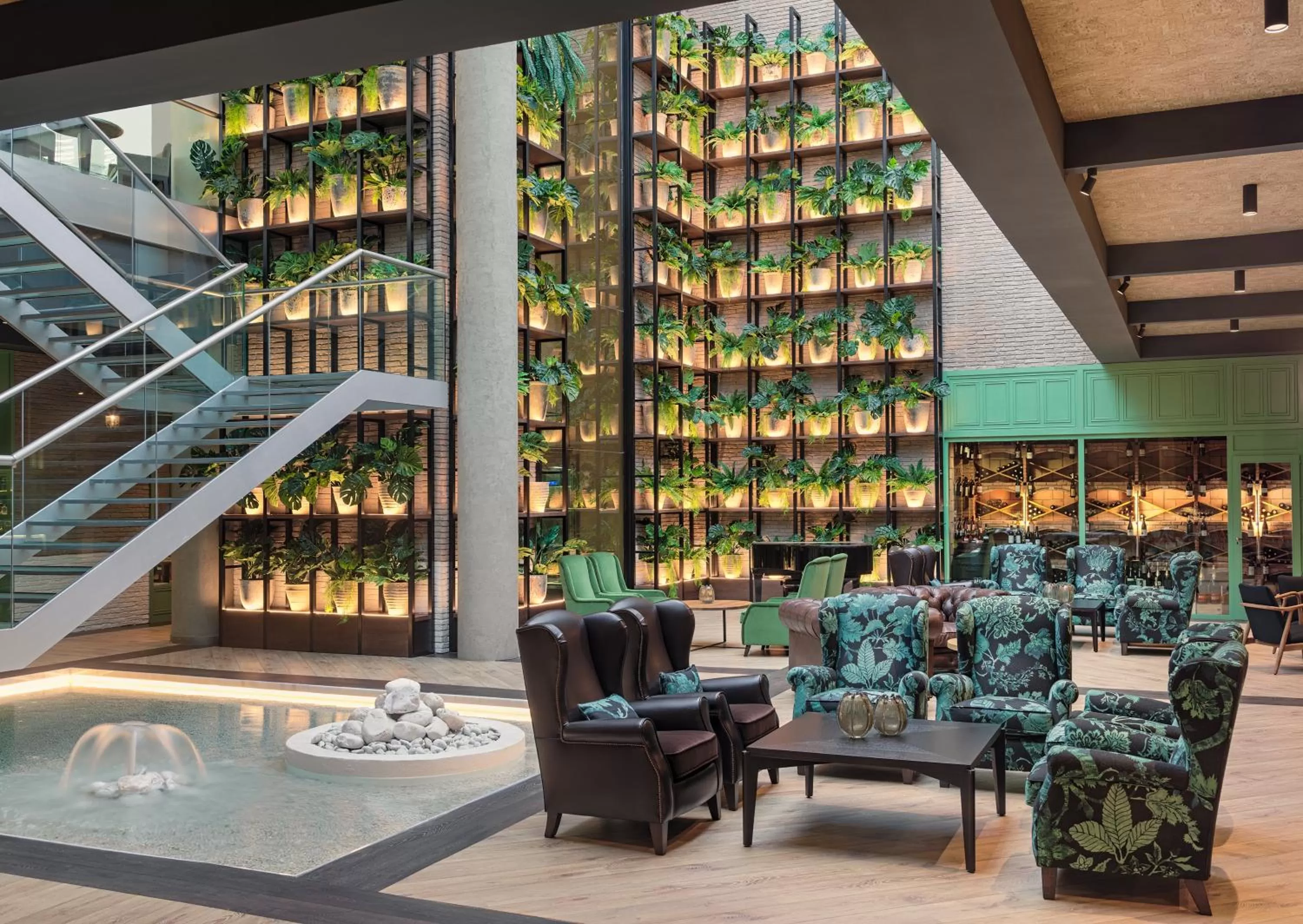 Lounge or bar in H10 Marina Barcelona