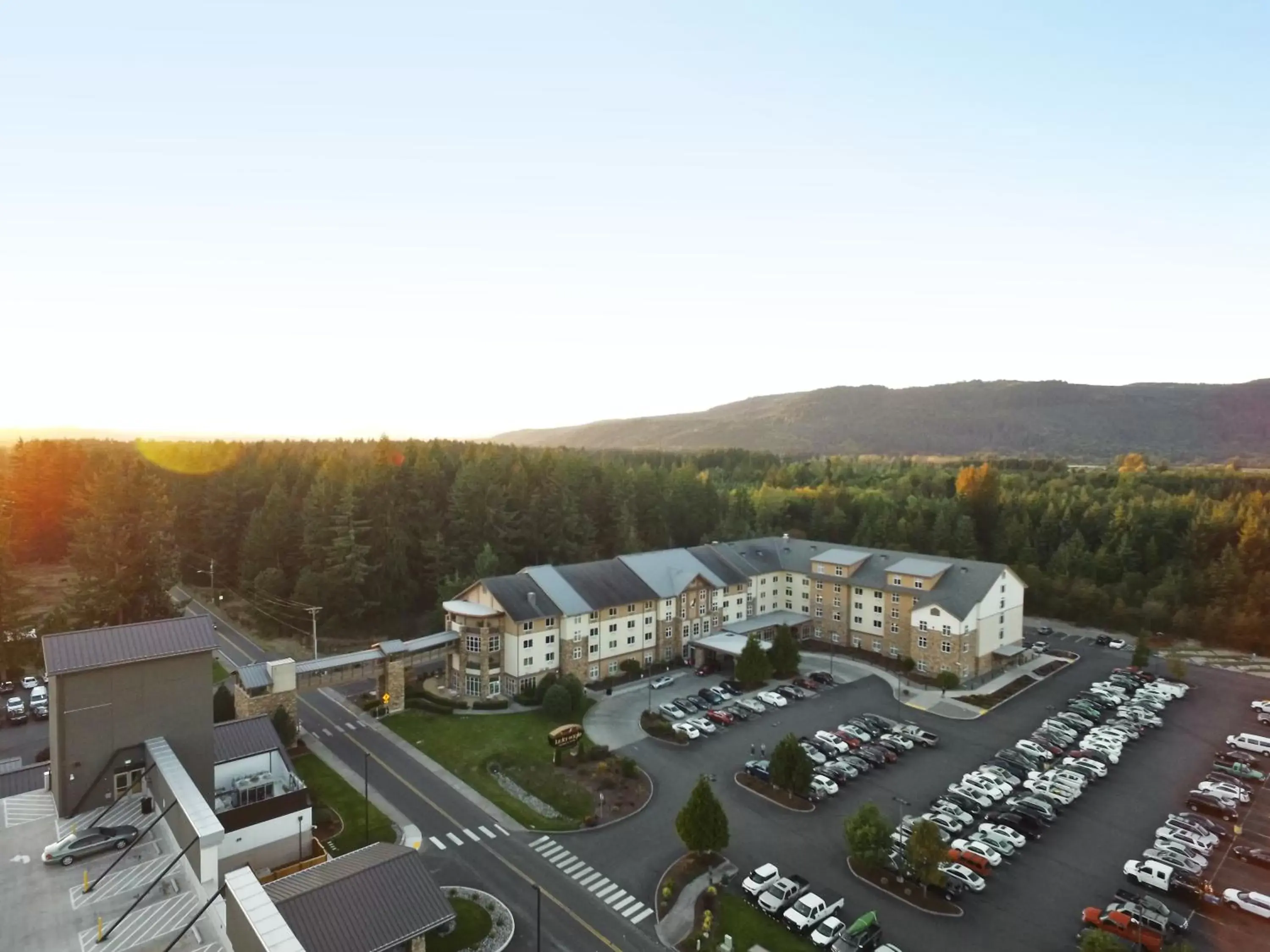 Bird's eye view, Bird's-eye View in Lucky Eagle Casino & Hotel