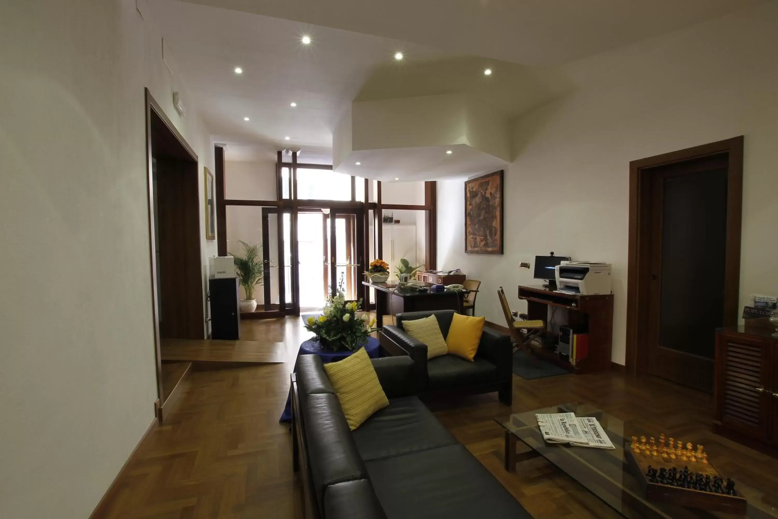 Lobby or reception, Seating Area in Albergo Italia