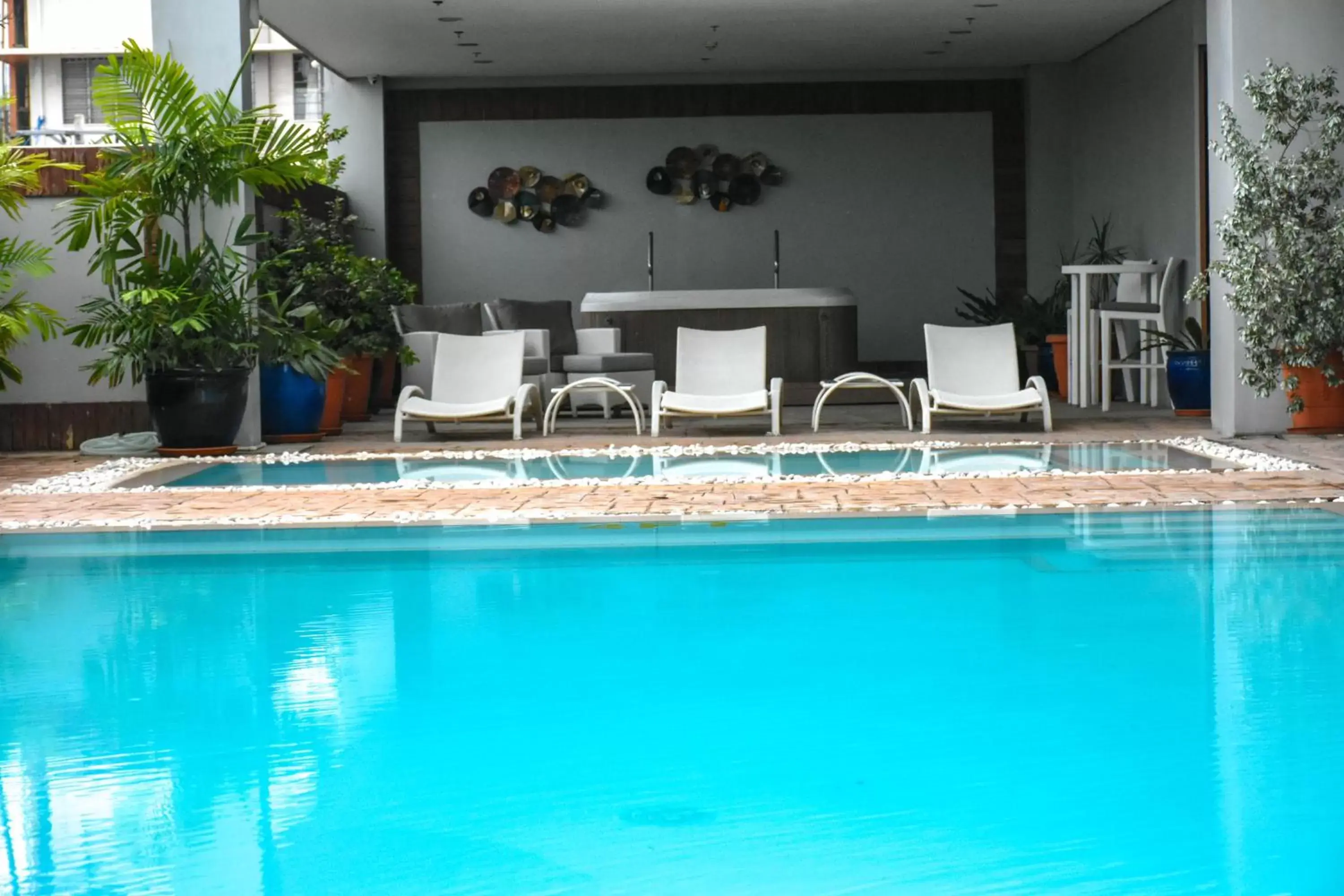 Swimming Pool in Alicia Apartelle