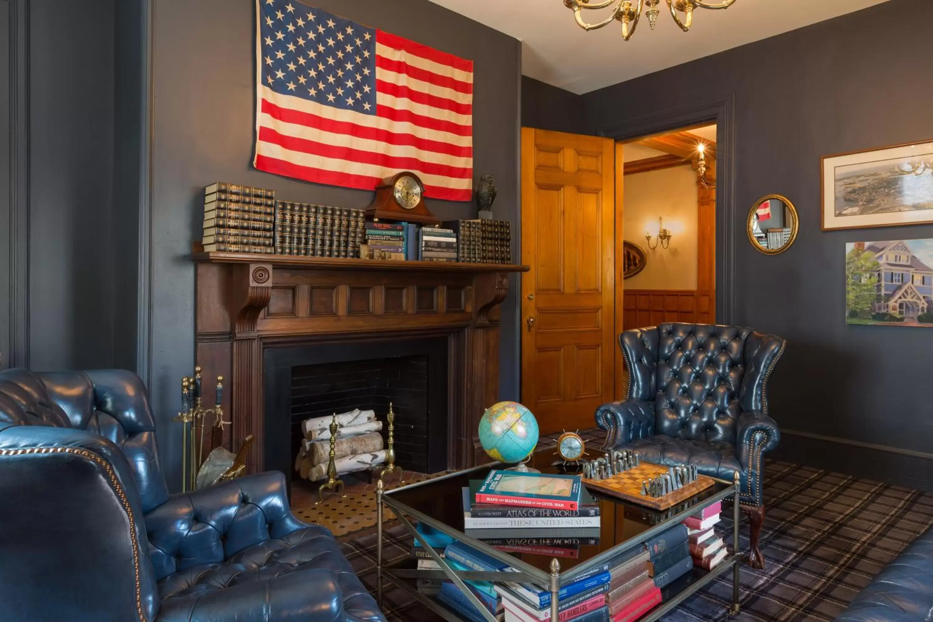 Living room in The Hotel Portsmouth - Downtown Living room in The Hotel Portsmouth - Downtown