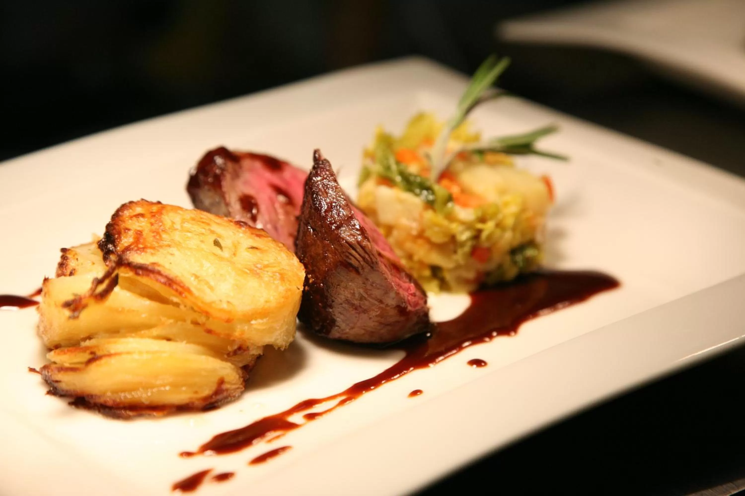 Food close-up in The Rock Inn