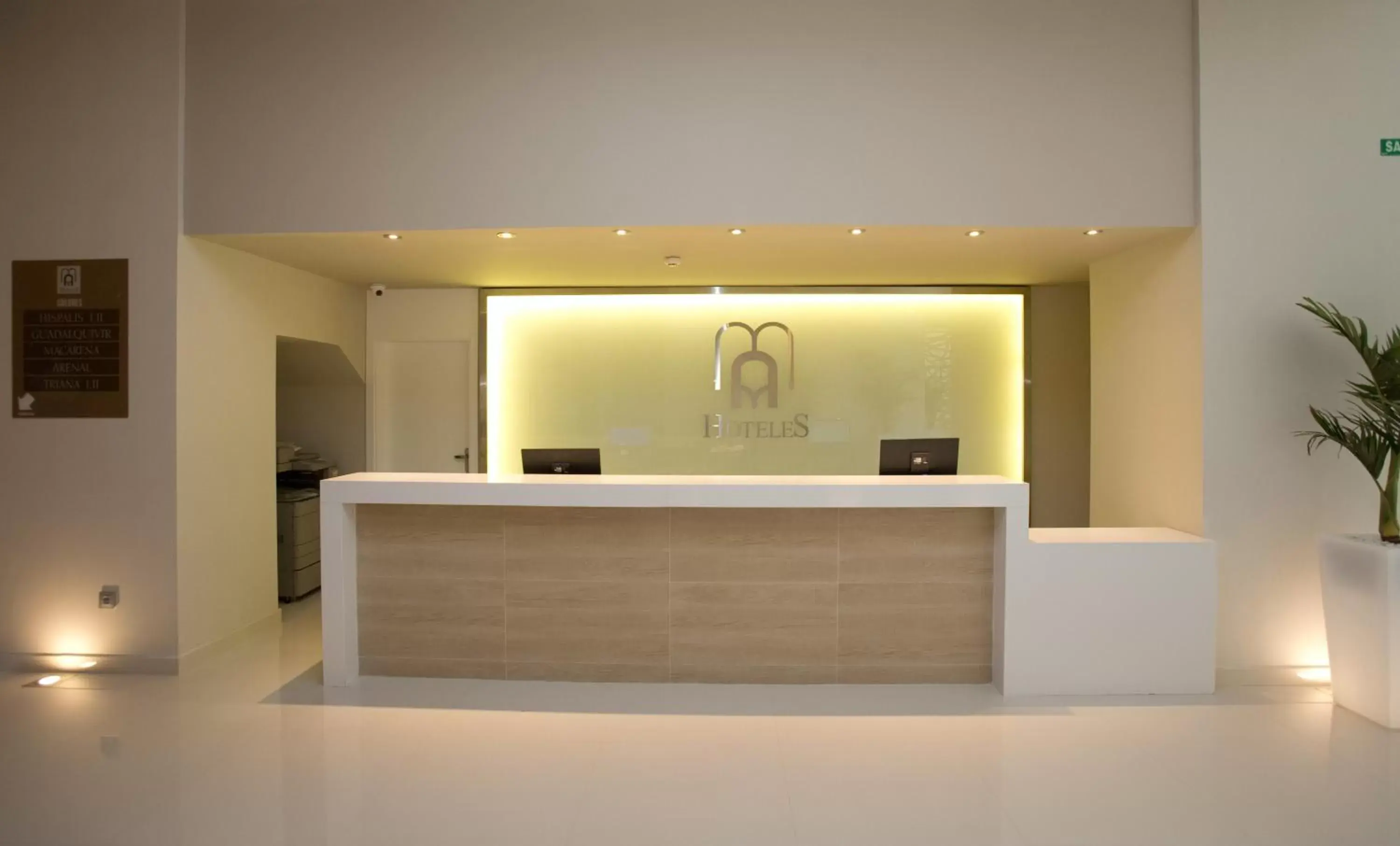 Lobby or reception in M.A. Hotel Sevilla Congresos Lobby or reception in M.A. Hotel Sevilla Congresos